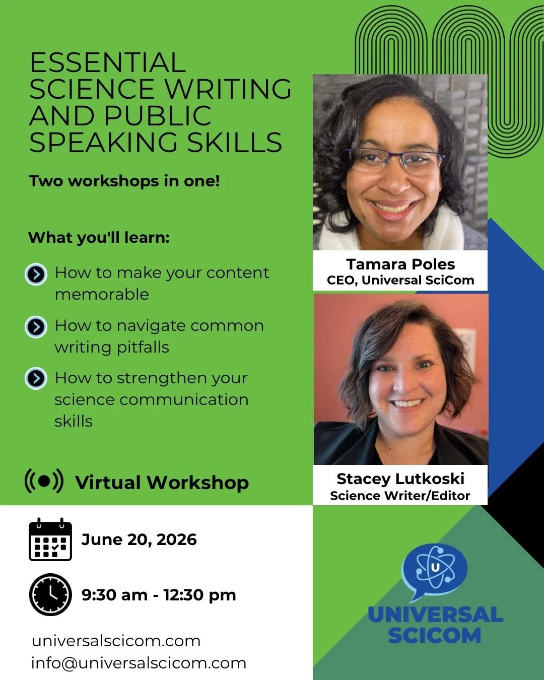 Essential Science Writing And Public Speaking Skills Workshop