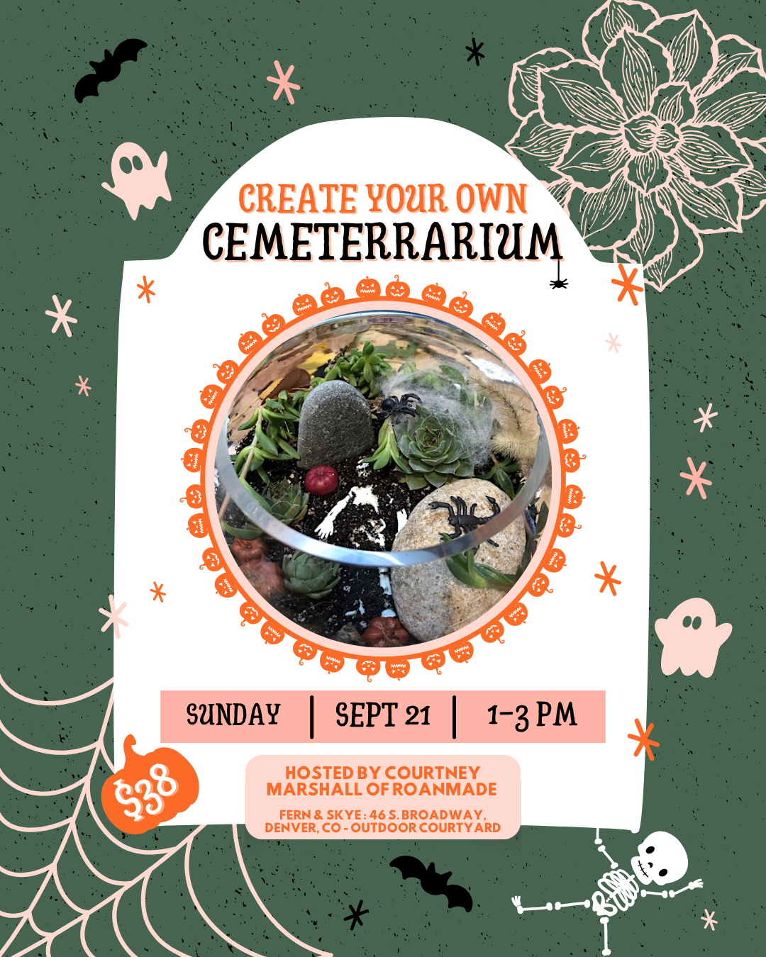 Create Your Own Cemeterrarium (Fern&Skye Gallery)