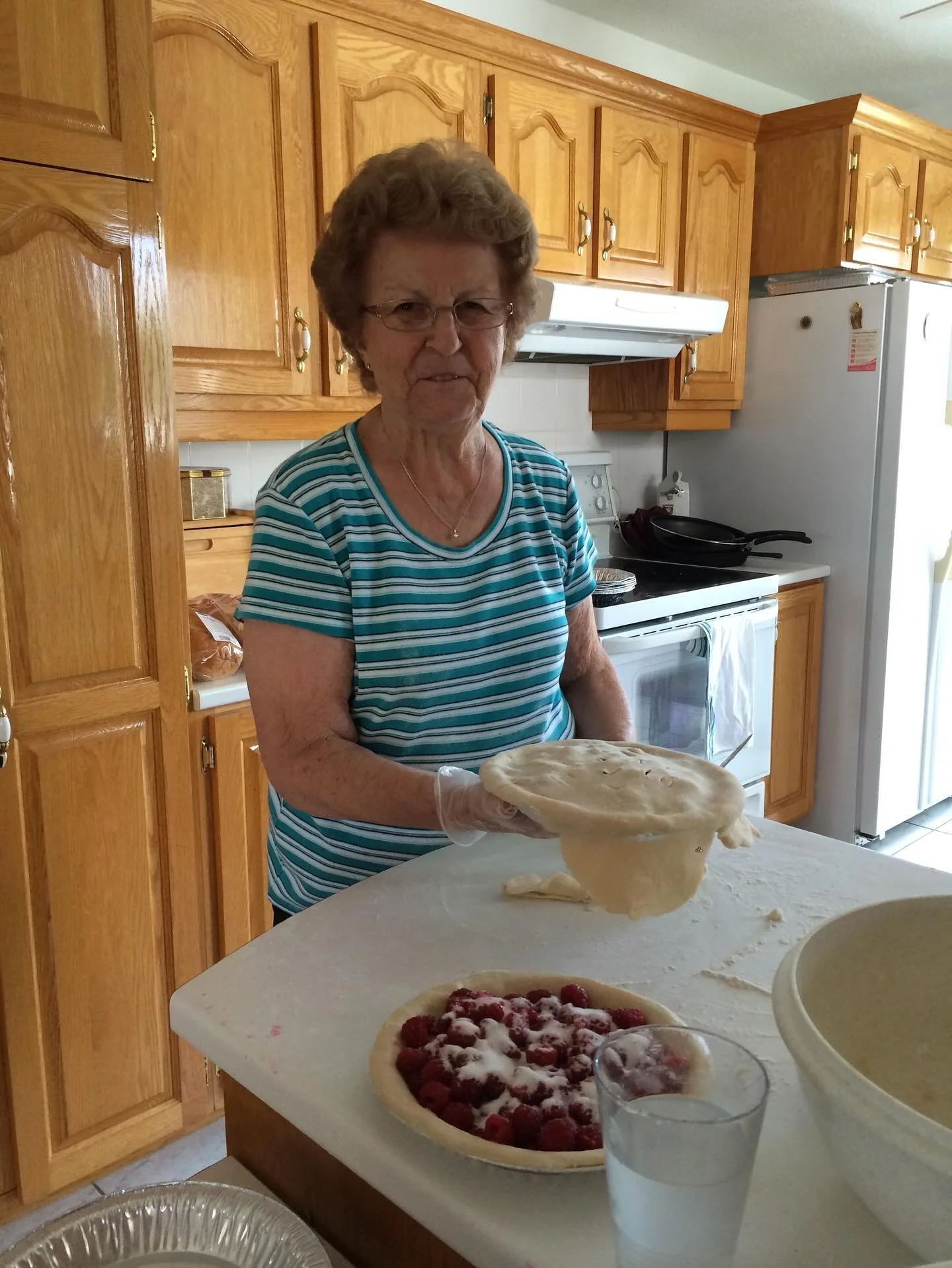 At 42, my grandmother went to her 25th wedding anniversary party and came home a widow.

Five kids still at home. Two businesses to run.

She was an entrepreneur before the word was popular.
She was a seamstress and managed the family excavation comp