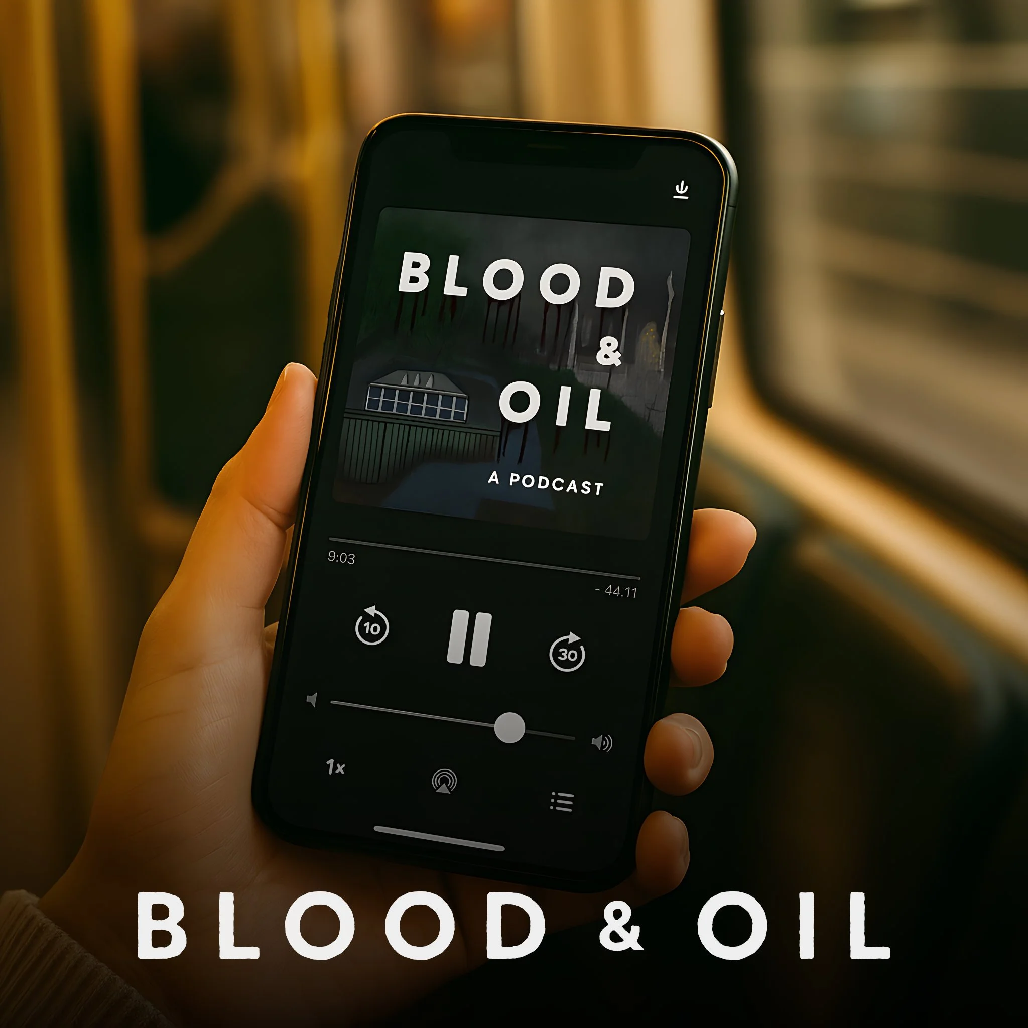 Podcast branding and visual system designed to support narrative continuity across digital platforms.