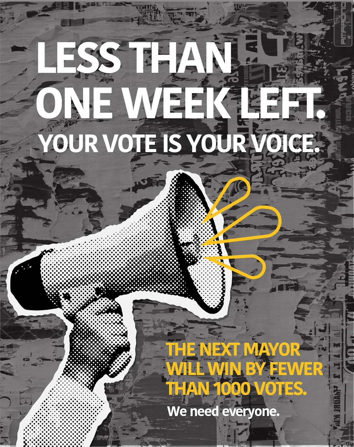 Less than 1,000 votes decide it.
You&rsquo;re one of them. #Vote 

Partnered with @the.scf