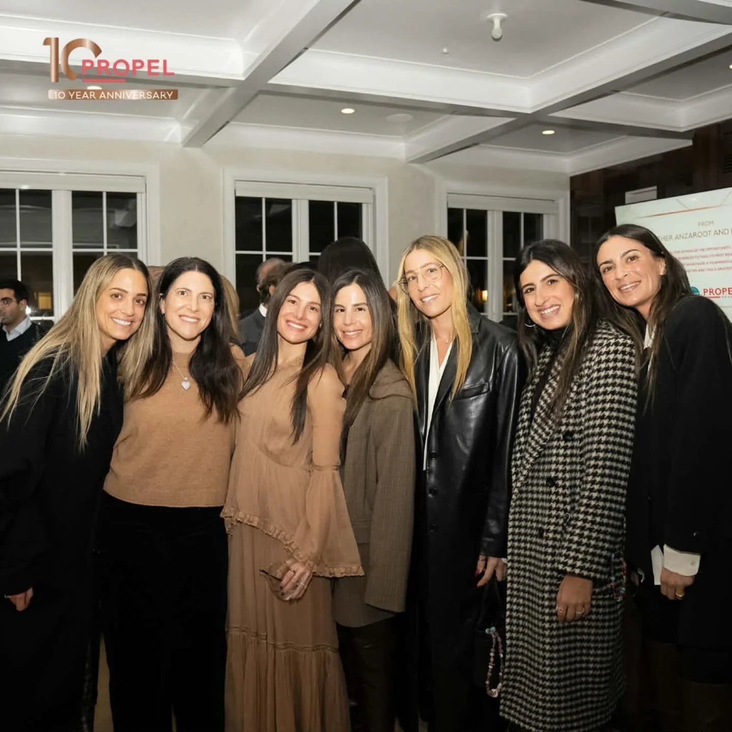 Beautiful night celebrating Propel&rsquo;s 10th anniversary and honoring @marcy.feldman 🎉

As well as honoring @onbrand.media @estherlevychehebar and Robin Braka A&rdquo;H. 

📸 @friedaschwekyphoto