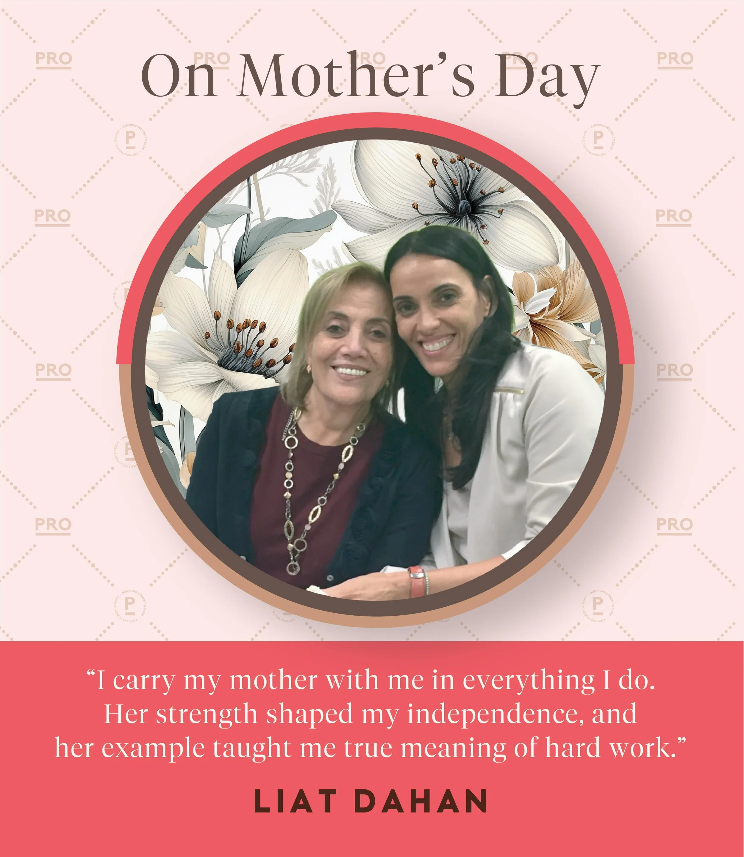 The older we get, the more we realize how much of our strength comes from our mothers 🤍✨ Happy Mother&rsquo;s Day to the women who shaped us into who we are.