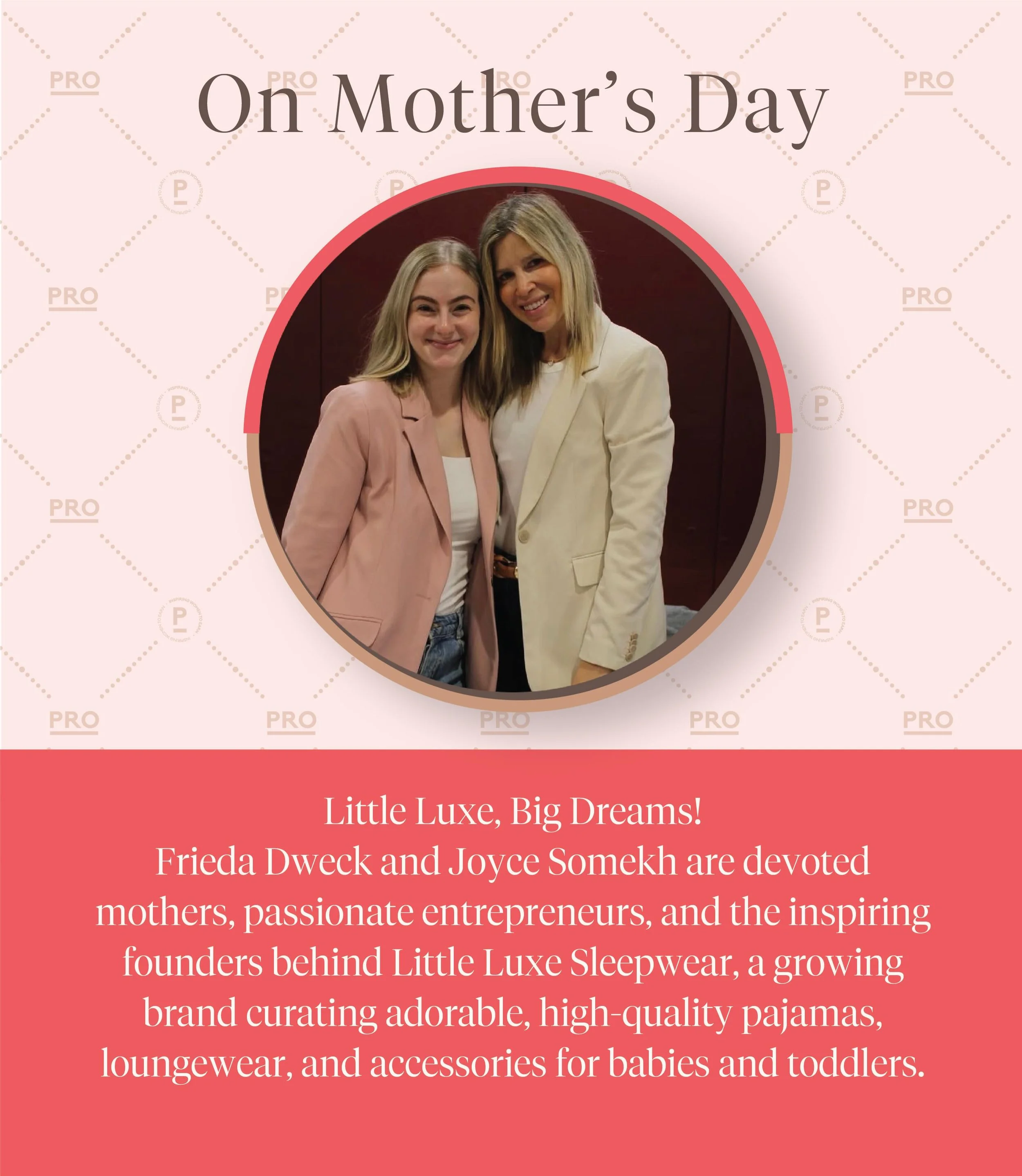 Moms who somehow do it all 🤍 From motherhood to building a beautiful brand with so much love behind it. ✨ @littleluxe_sleepwear