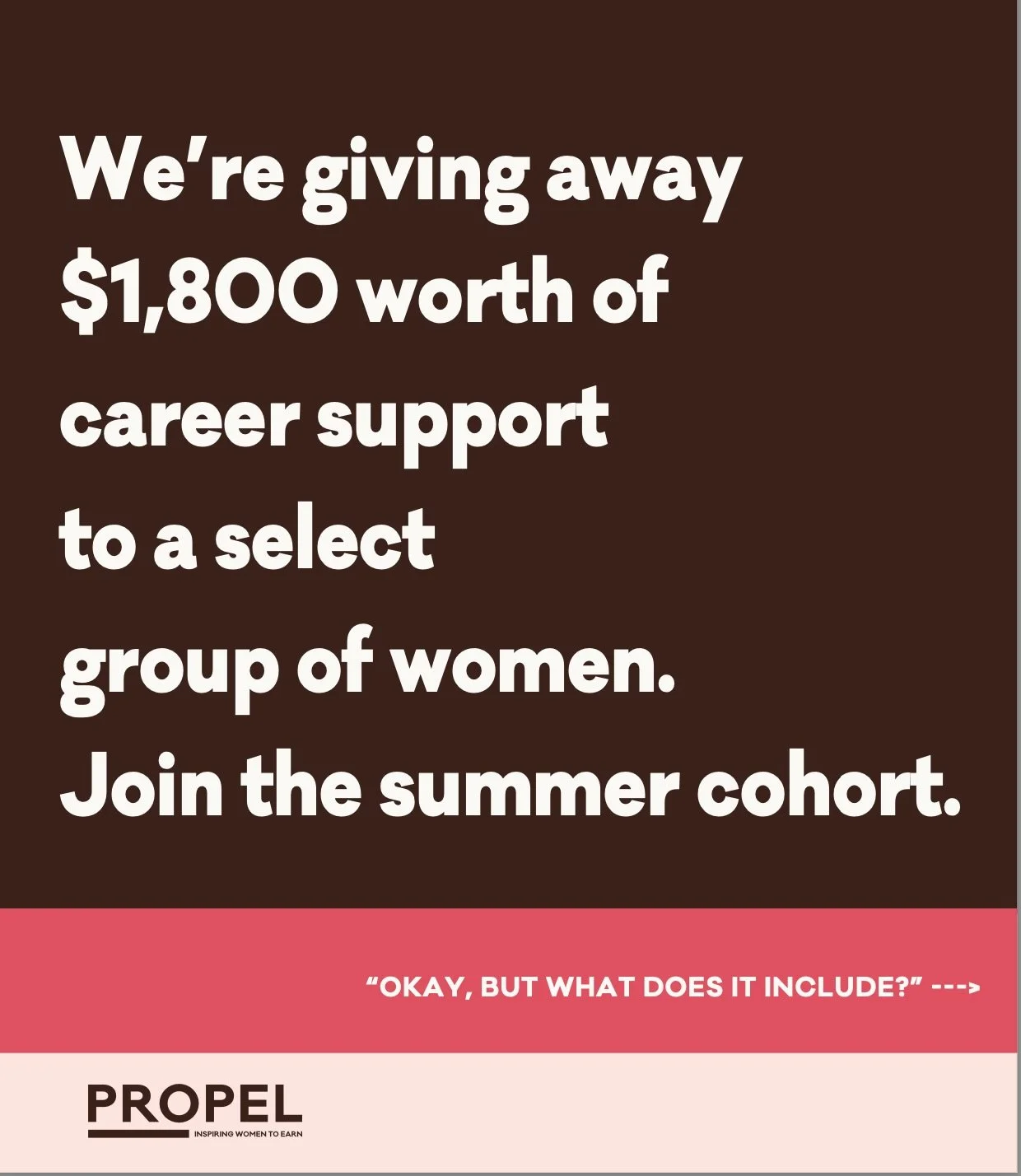 Don&rsquo;t miss out on this opportunity! DM us for the link to apply