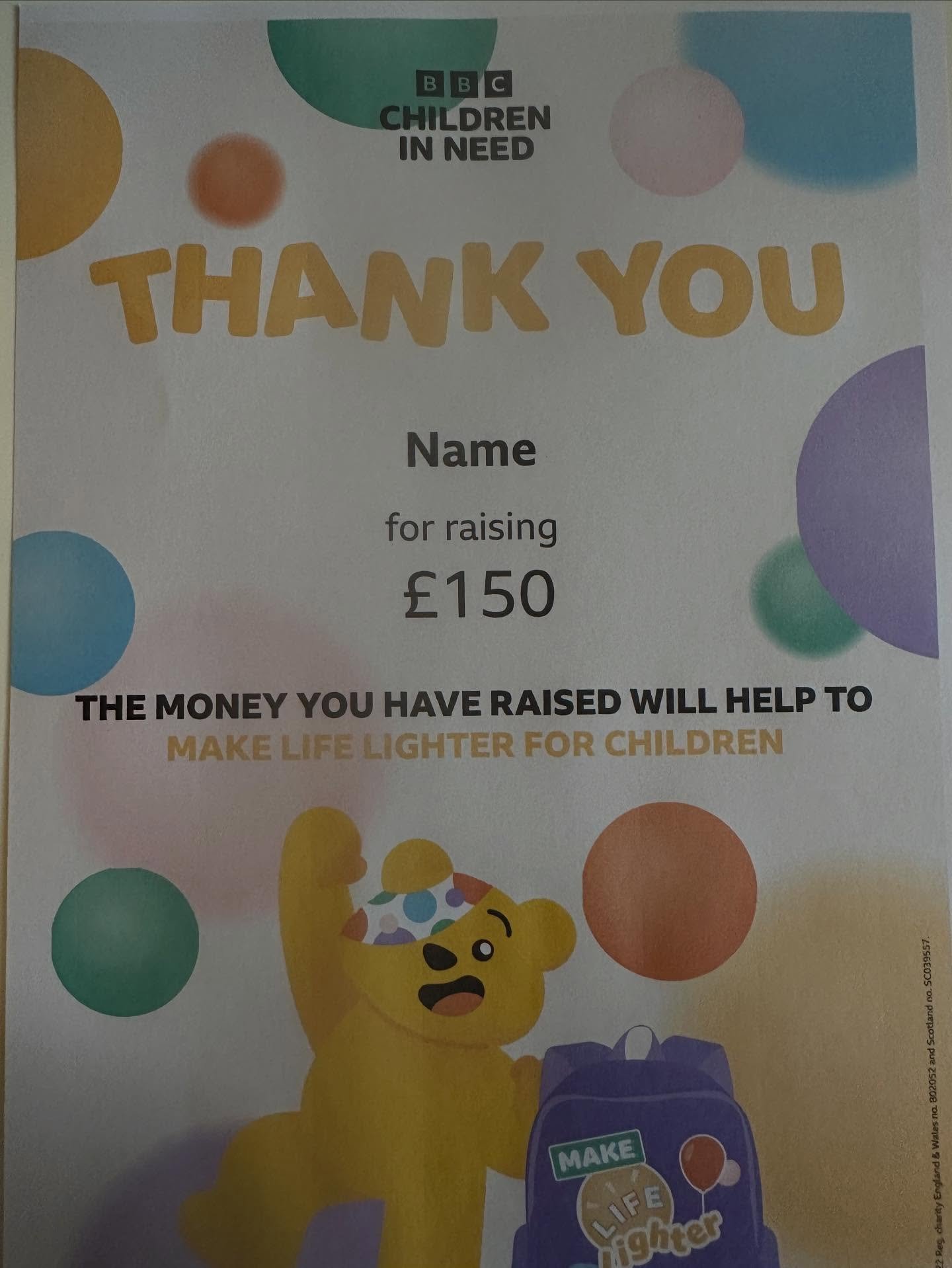 Thank you to everyone who supported our Children In Need Challenge 25 appeal over the past two weeks

I have struggled to get outside to jog these past few days in the pouring rain, goodness knows how the amazing Sara Cox managed her challenge 

&pou