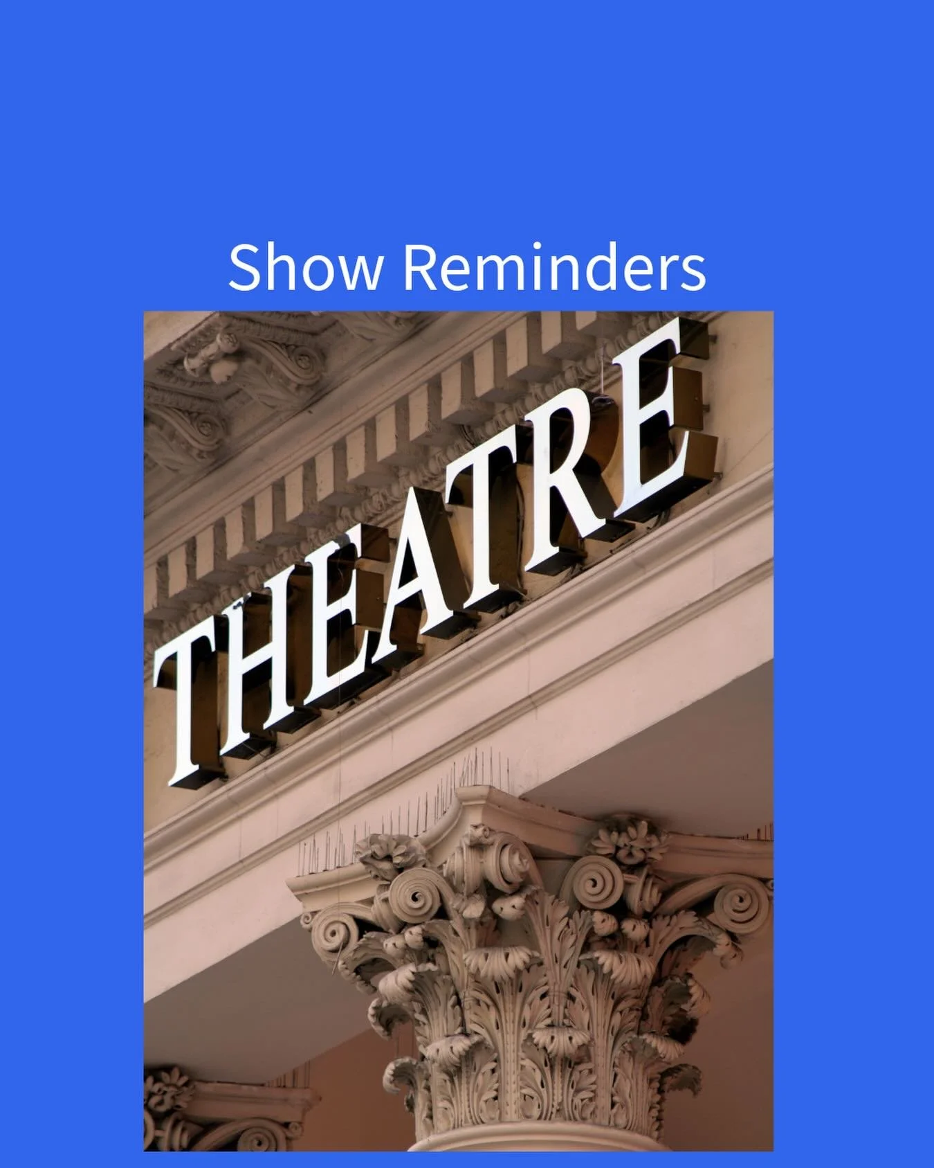 Weekend check‑in! 🌤️ we are combining some  relaxing with mountains of paperwork and a small forest of costumes 🎭😂

📧 Parents &mdash; please peek at your emails you have already had :
&bull; Final details for next Sunday&rsquo;s performance
&bull