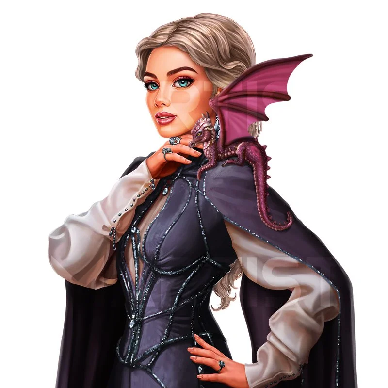 Lady_and_little_dragon_Alehandra_Vanhek_VMA_2 Alehandra Vanhek.jpg