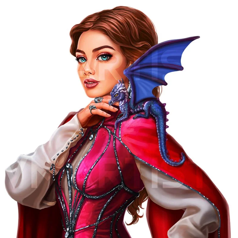 Lady_and_little_dragon_Alehandra_Vanhek_VMA_1 Alehandra Vanhek.jpg