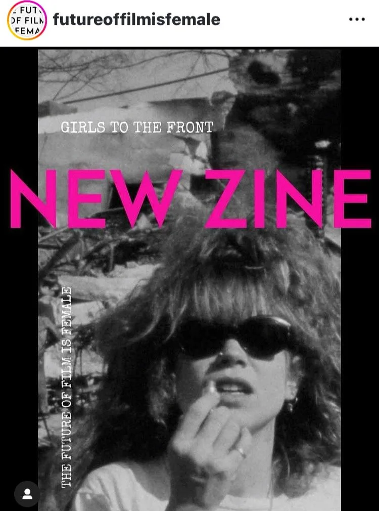 Check out @futureoffilmisfemale latest zine (no. 3) is inspired by the exhibition series, GIRLS TO THE FRONT: NINETIES AND NOW, at @themuseumofmodernart 
Contributions and images by: Casey Niccoli, Allison Anders, Bridgett M. Davis, Caren Spruch - Pl
