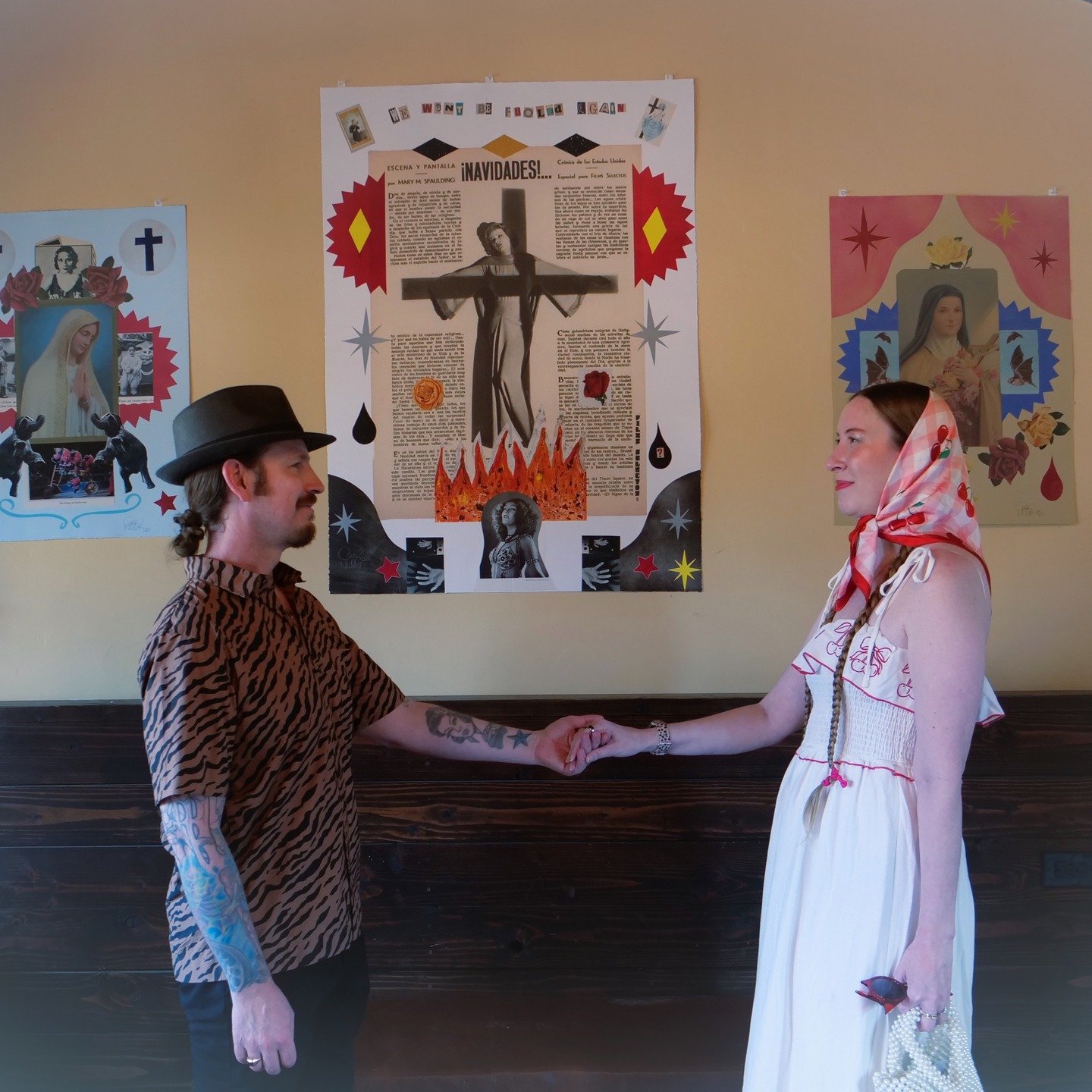 this weekend at @highdesertartfair was magic. truly one of the coolest experiences.
i had the joy of creating a beautiful collaboration with @farringtonpress and i&rsquo;m still feeling a little starry eyed about this work! 
so grateful for everyone 