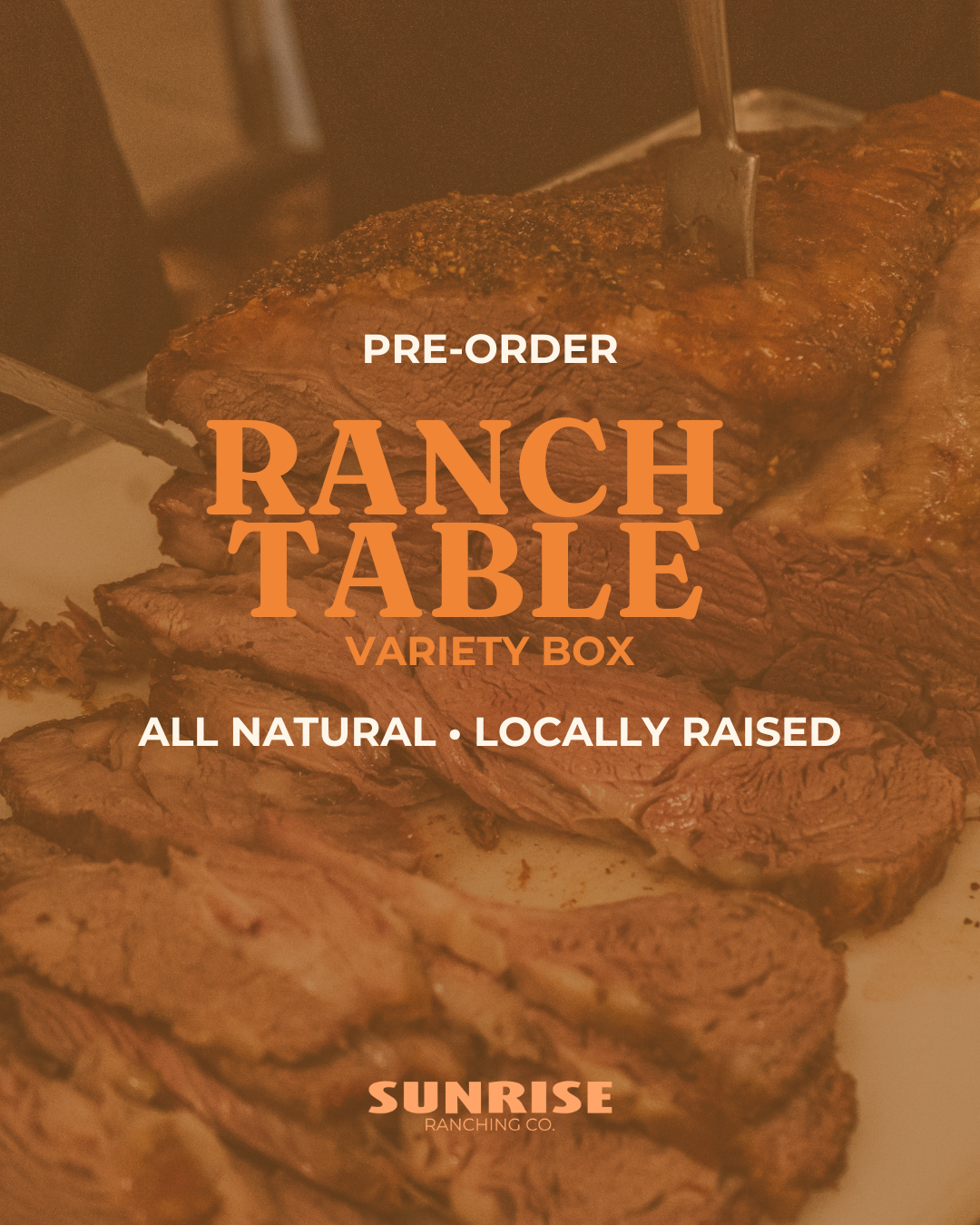 PRE-ORDER - RANCH TABLE BOX