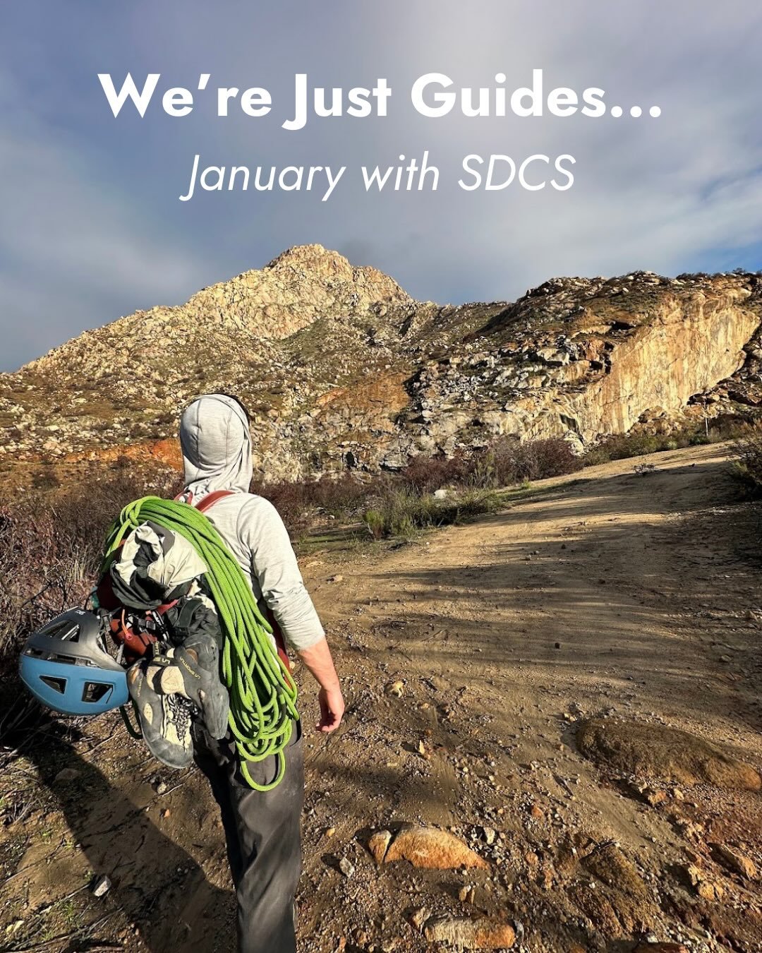 We&rsquo;re just guides.

Which means fewer posts and more field days: teaching, mentoring, building skills, and showing up for people outside.

January was a big month for SDCS, and we&rsquo;re excited for what February brings.
 See you out there!