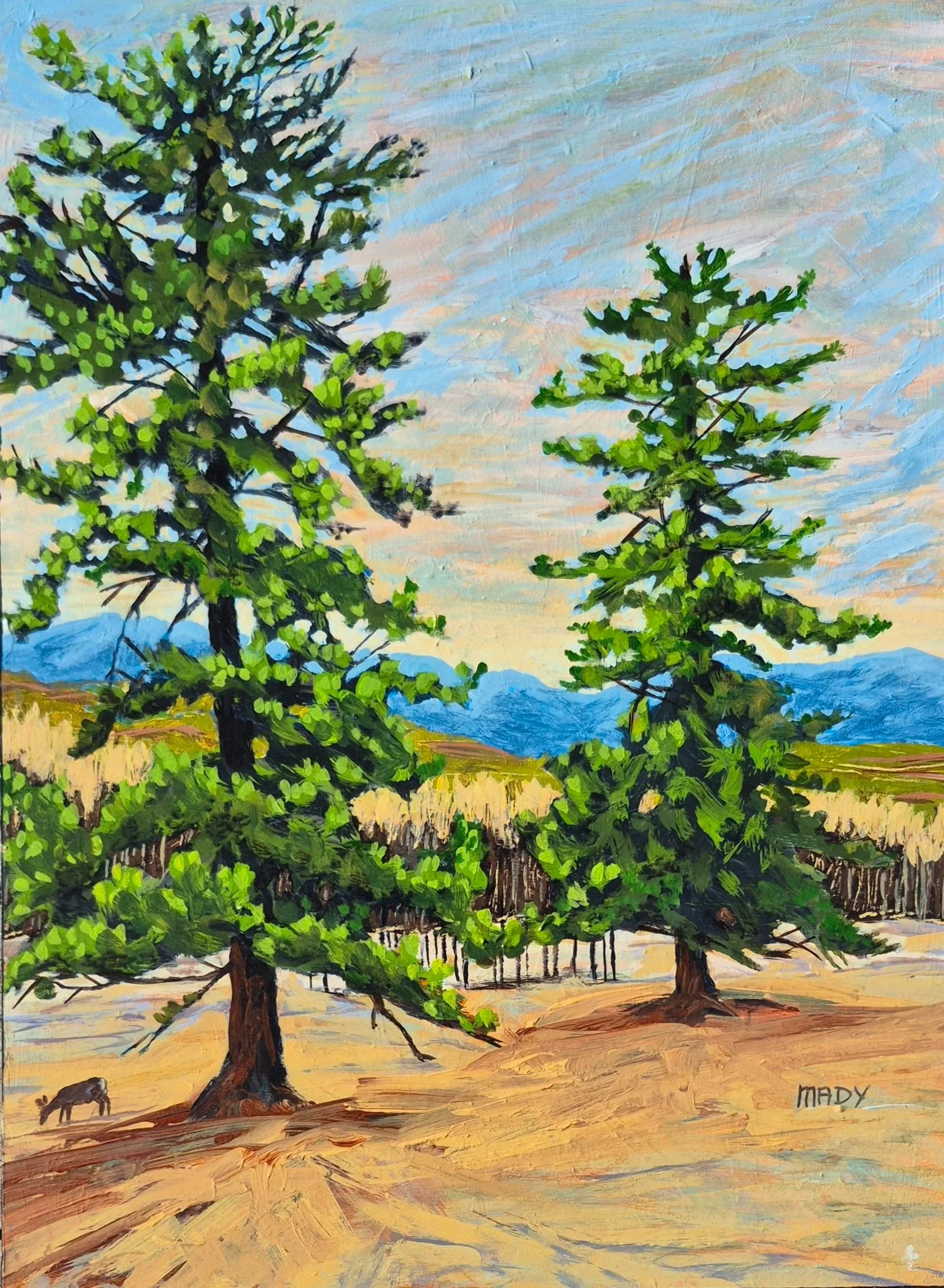 The Story Of Wood 12x16

