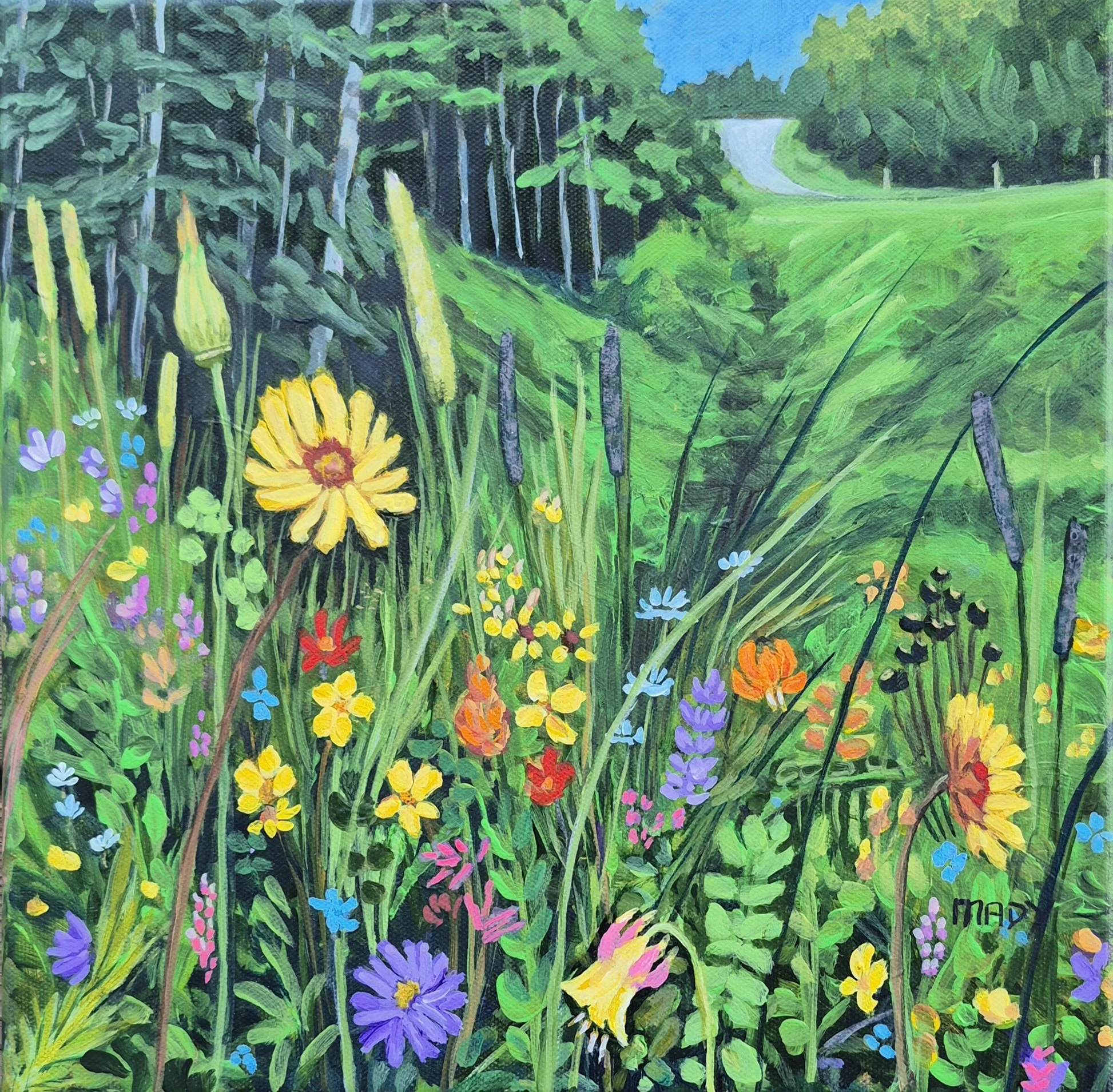 Walking The Ditch 12x12