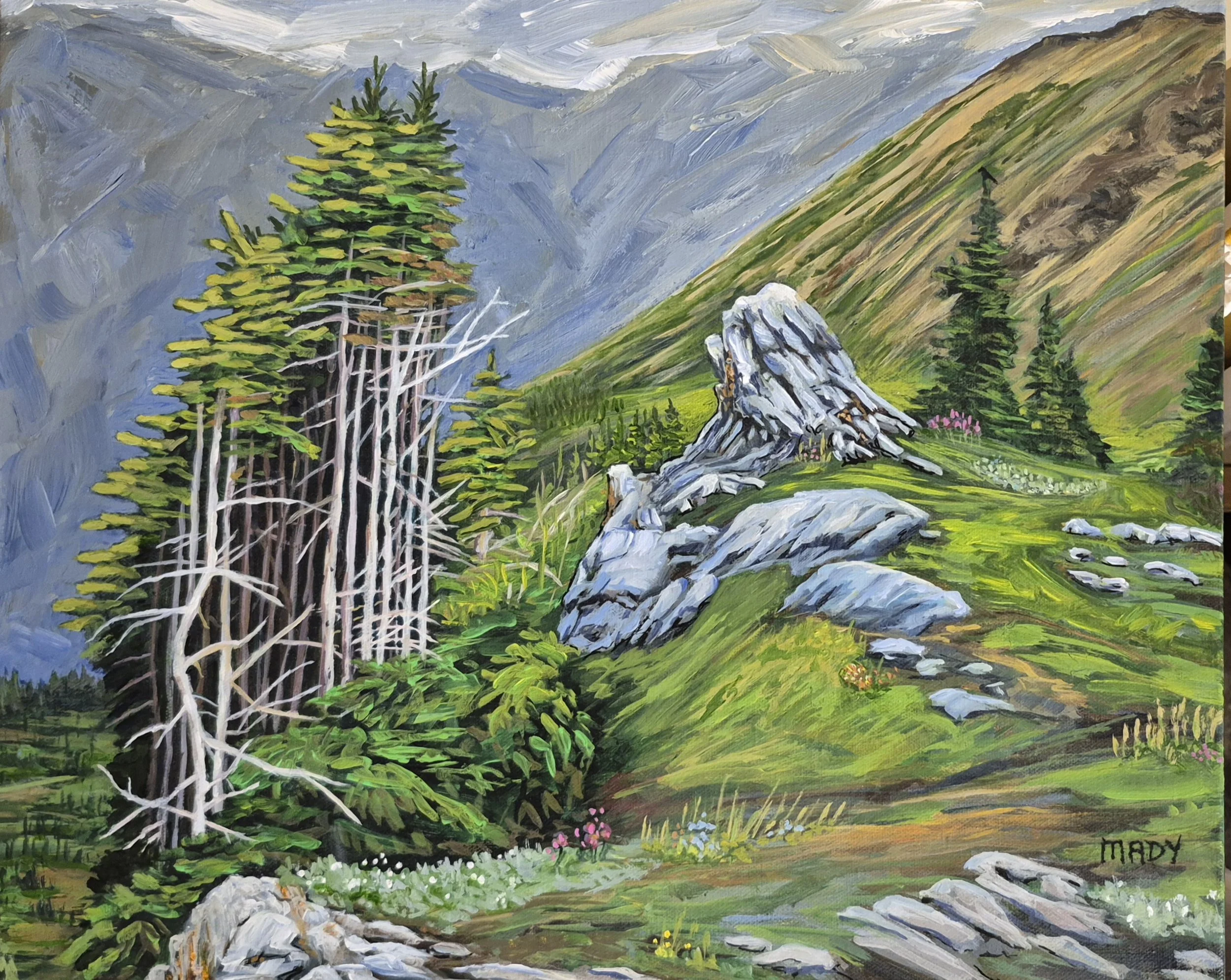 That Spot  16 x 20 