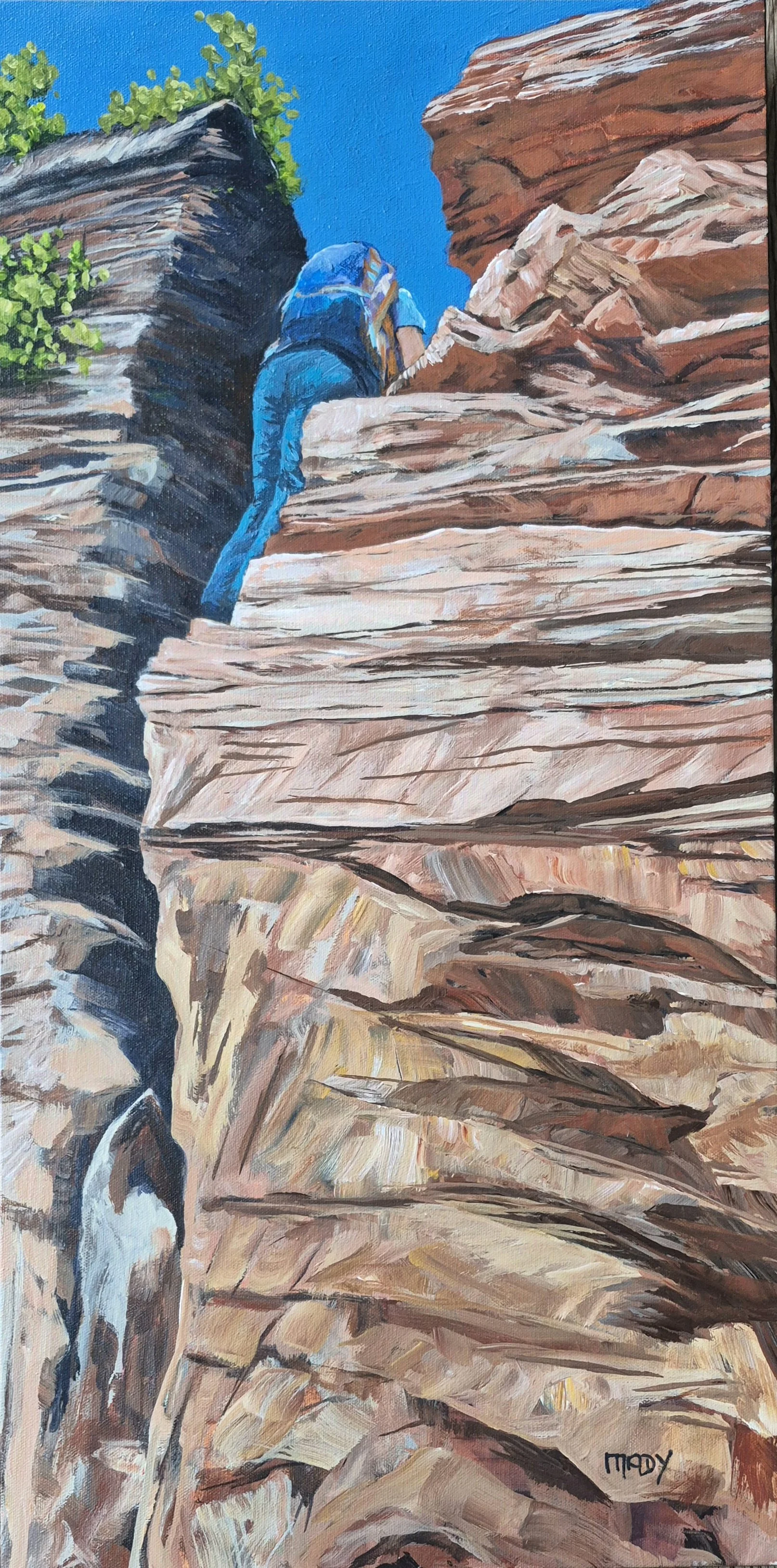 Pushing Her Limits 15x30