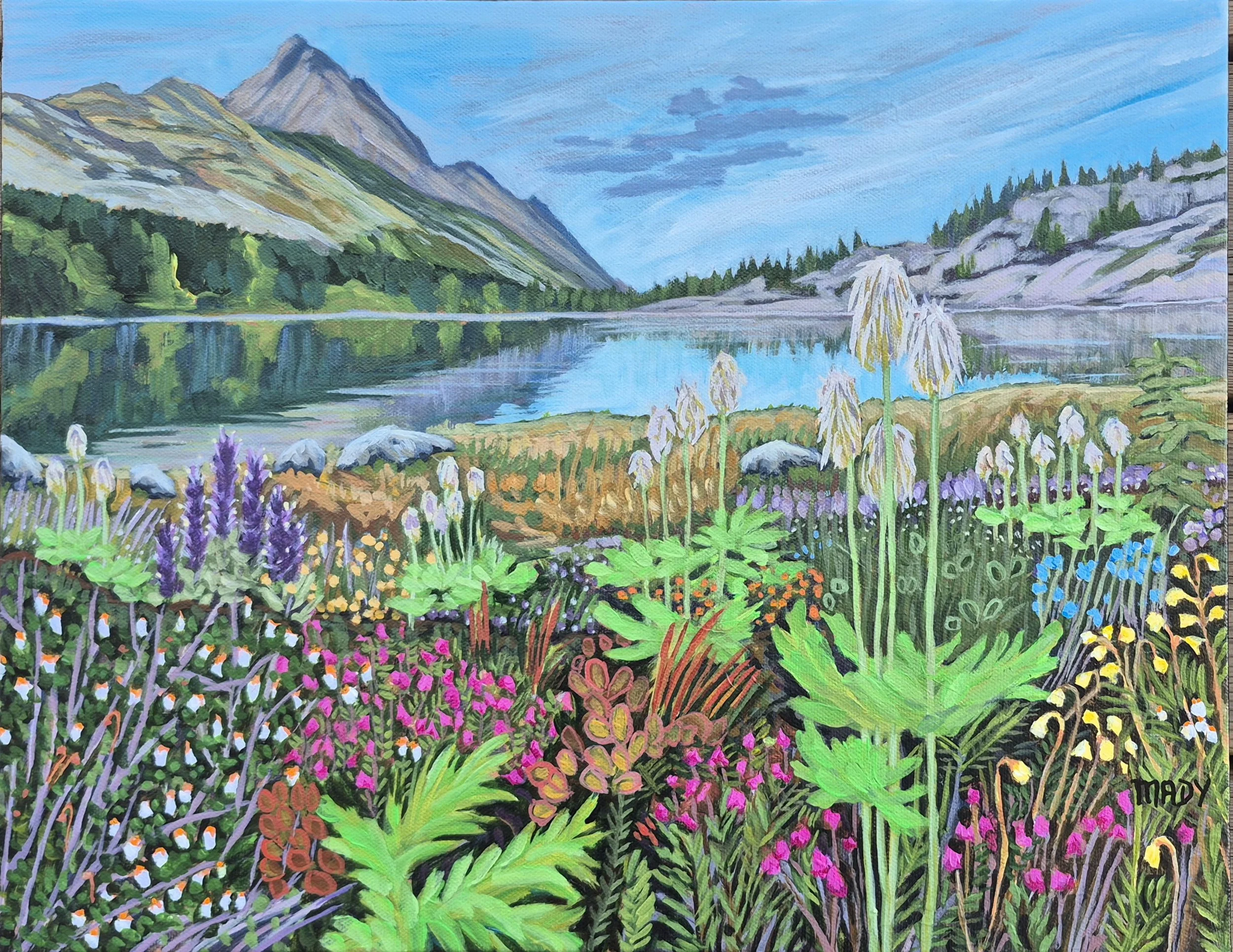 A Quietly Busy Place  14x18