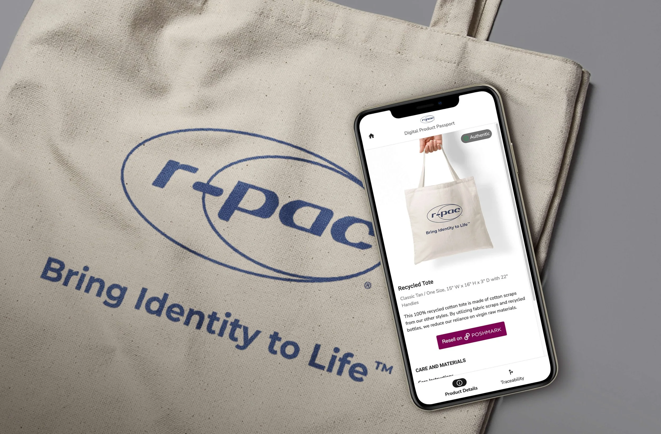 r-pac CNCT partners with Threadline and Poshmark to Enable One-Click Resale through Digital Product Identity