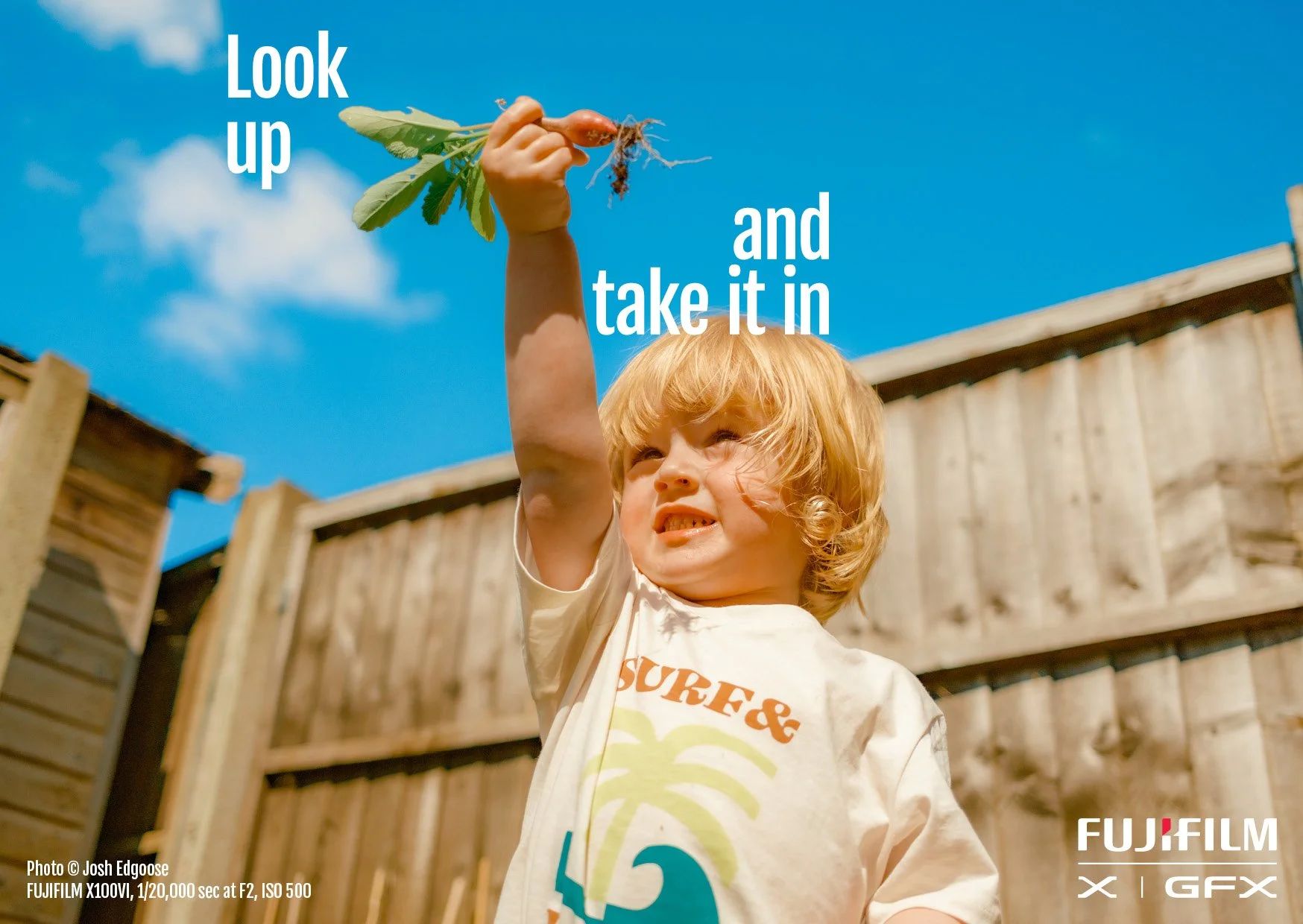 FUJIFILM look up campaign