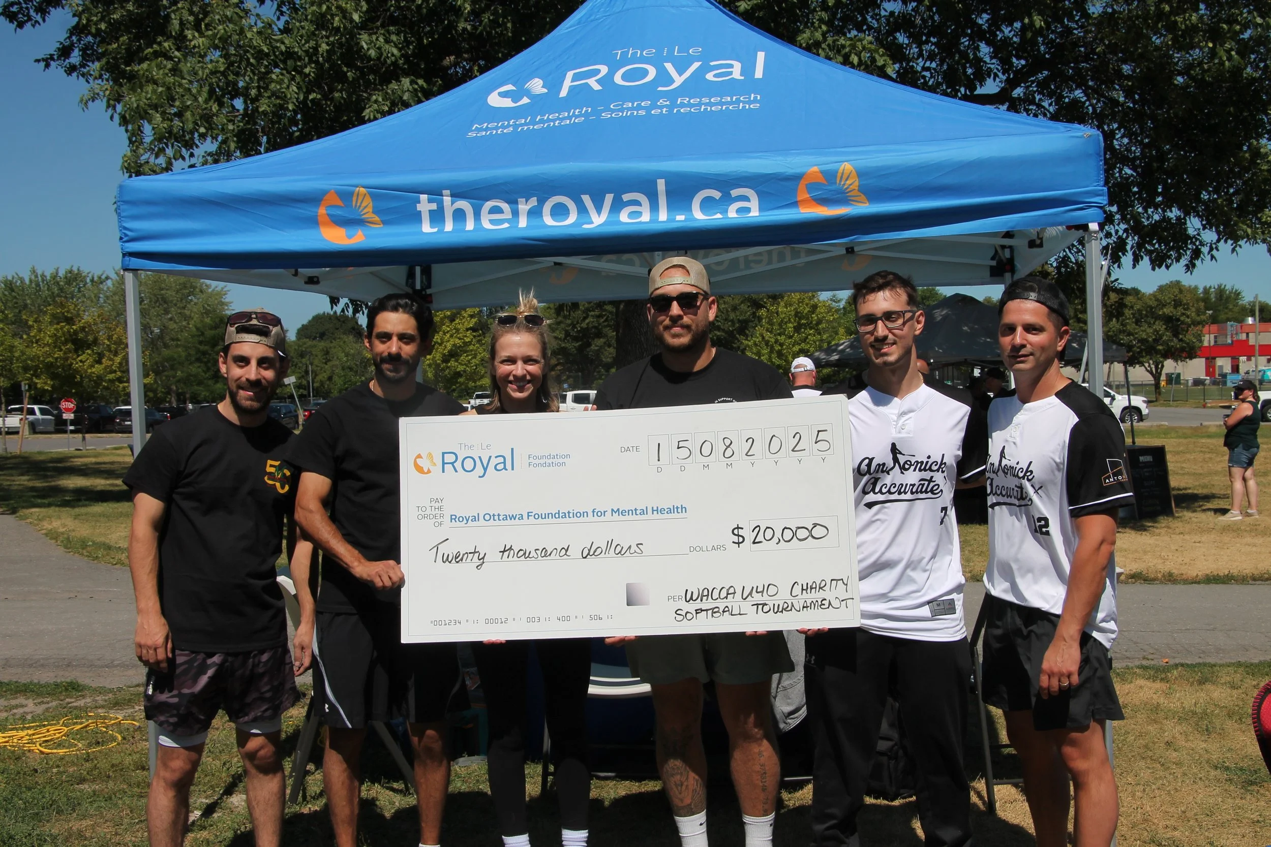 Antonick Sponsors WACCA U40 Softball Tournament