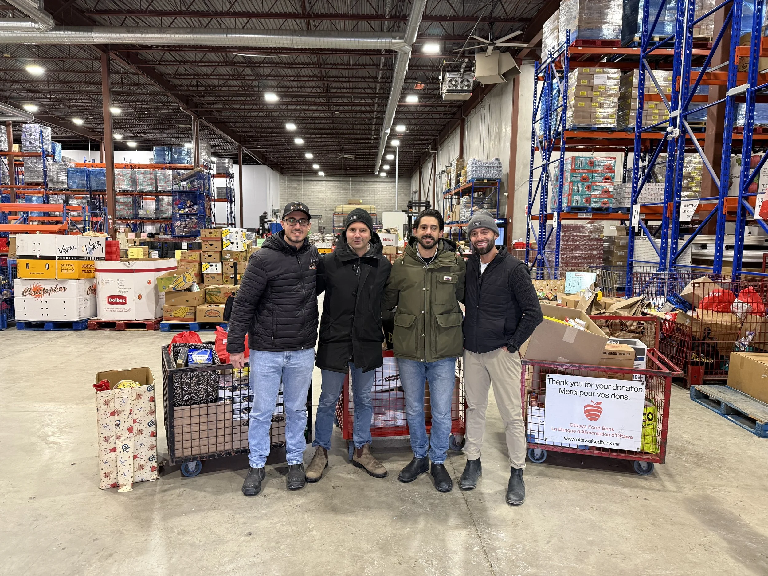 Antonick and WACCA U40 Unite for Holiday Food Drive