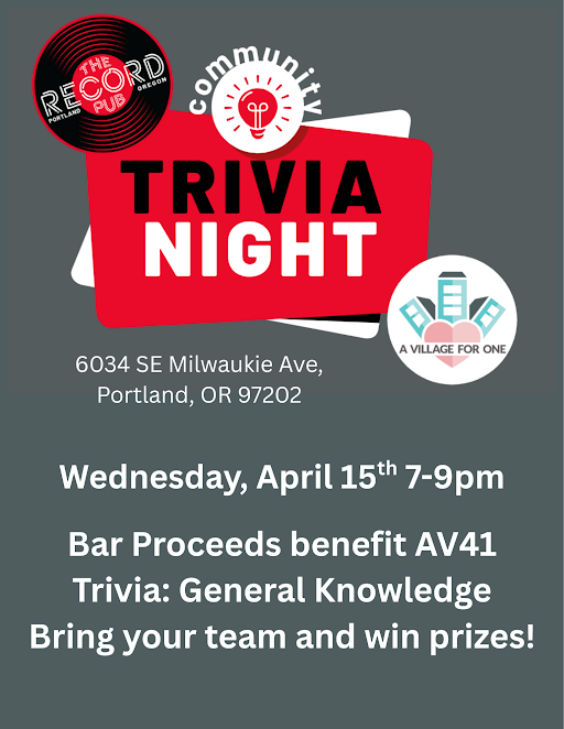 Rescheduled—Trivia Night!