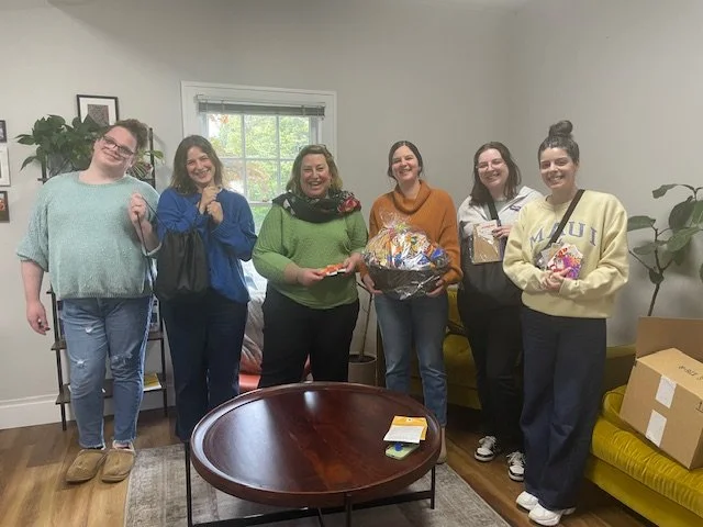 Staff gifts from community partner Giving Connections! 