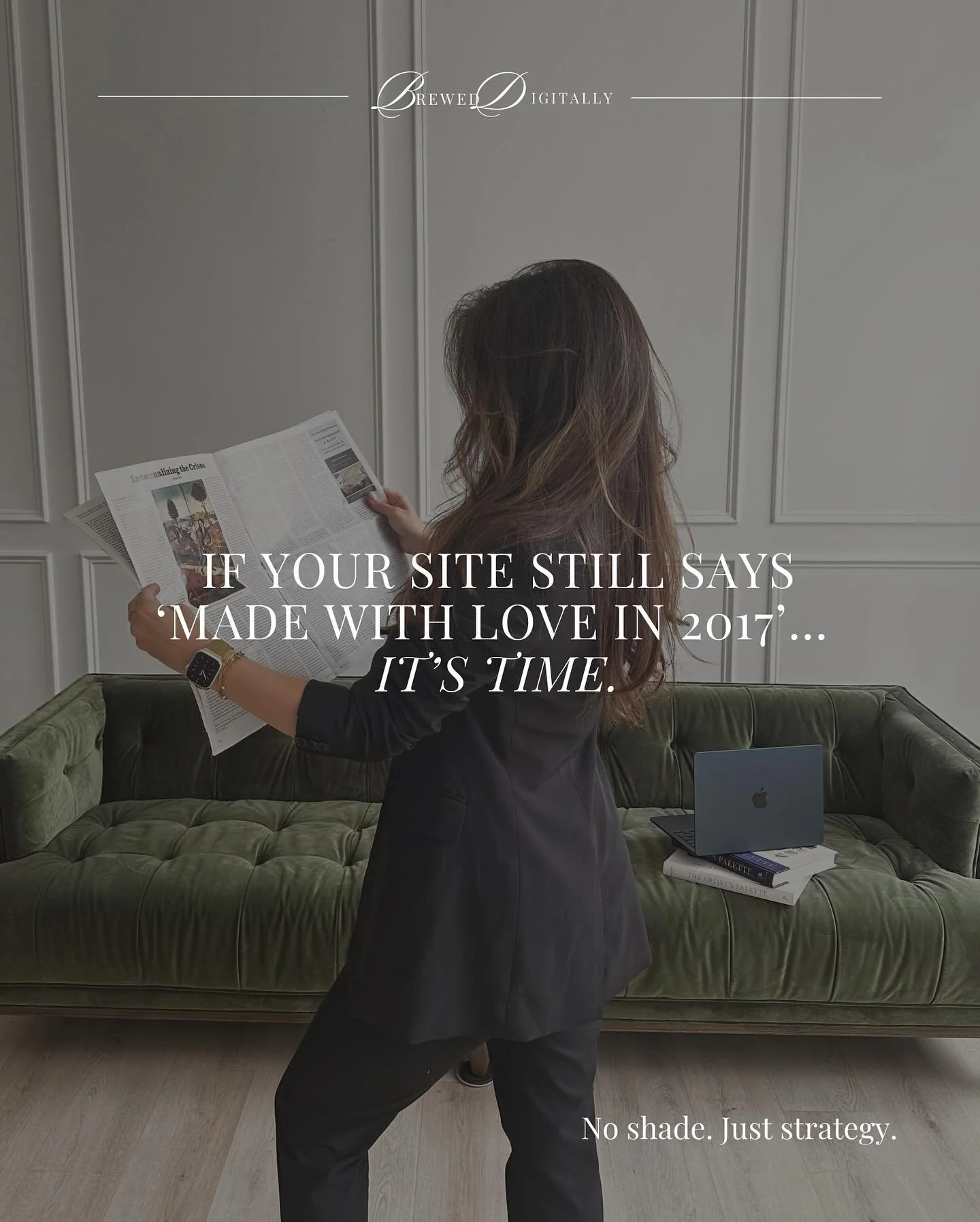 Let&rsquo;s be real: a good-looking website isn&rsquo;t enough anymore.
Your online presence should feel like your brand&rsquo;s best salesperson &mdash; not your awkward intern. 😬

If your site is more &ldquo;meh&rdquo; than magnetic&hellip;
💻 Let