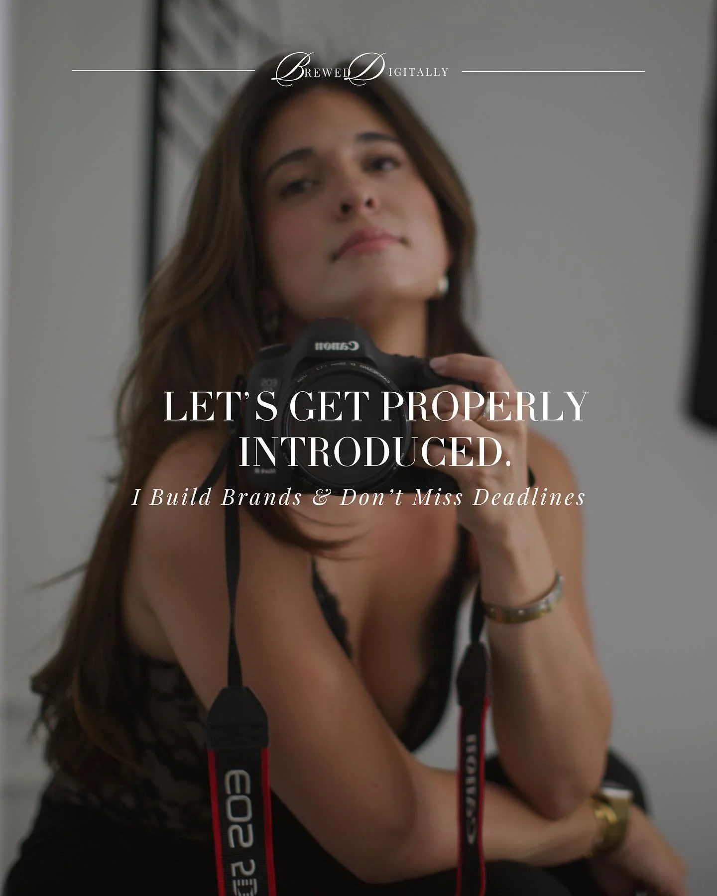 It&rsquo;s time for a little reintroduction 💁&zwj;♀️ I&rsquo;m Victoria &mdash; the founder, creative director, and bold voice behind Brewed Digitally. I&rsquo;m here to help professionals like you stop hiding behind DIY branding and start showing u