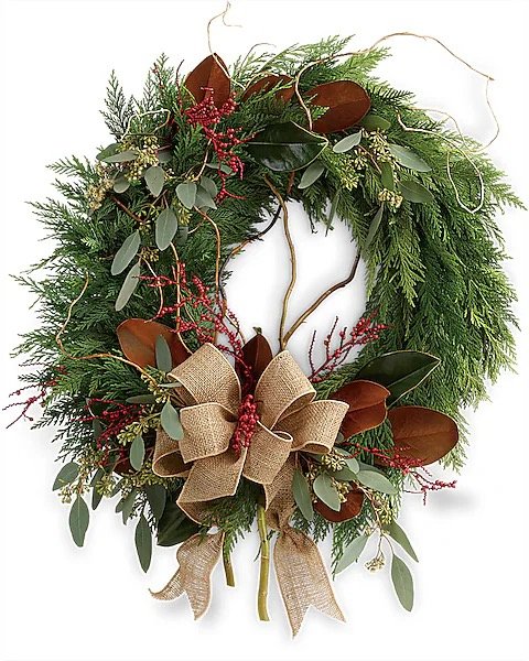 Couronne de fleurs Fêtes rustiques