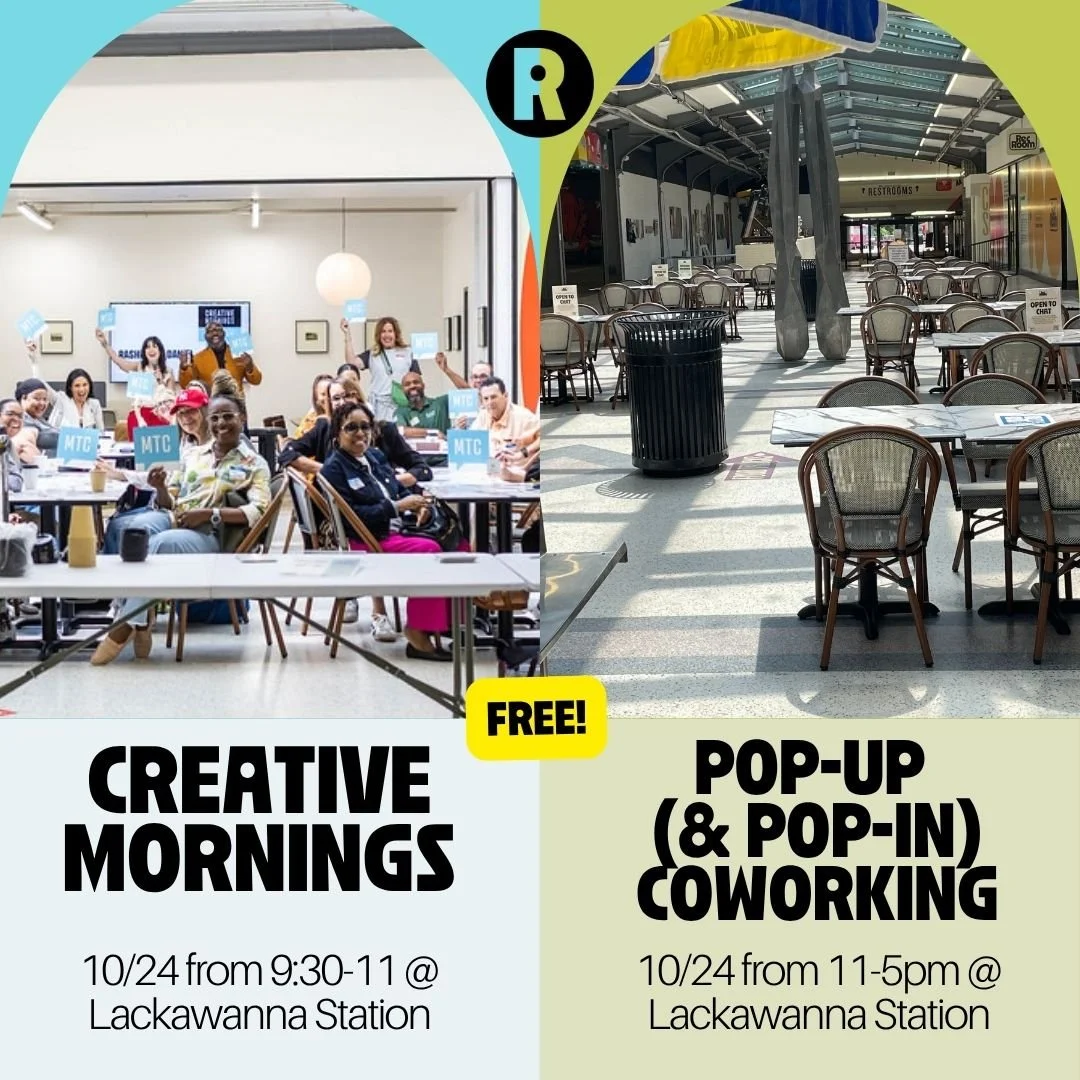 We have a double header for the books tomorrow @lackawannastation, especially since it's all free! 🤑

☕️ 9:30-11: The monthly meeting of the @montclair_cm chapter! Our speaker is Self-Intimacy &amp; Sxx Coach @angieengercoach &amp; I can't wait to h