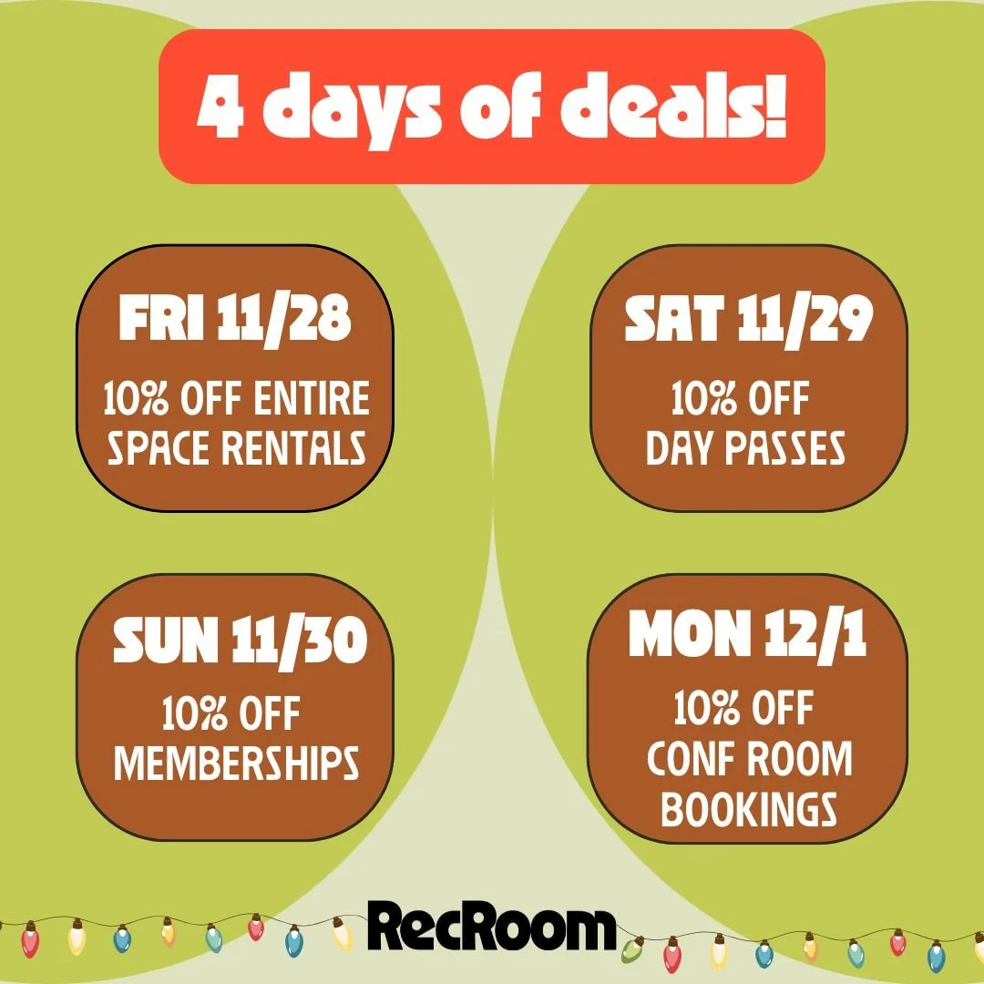RecRoom’s 4 Days of Deals