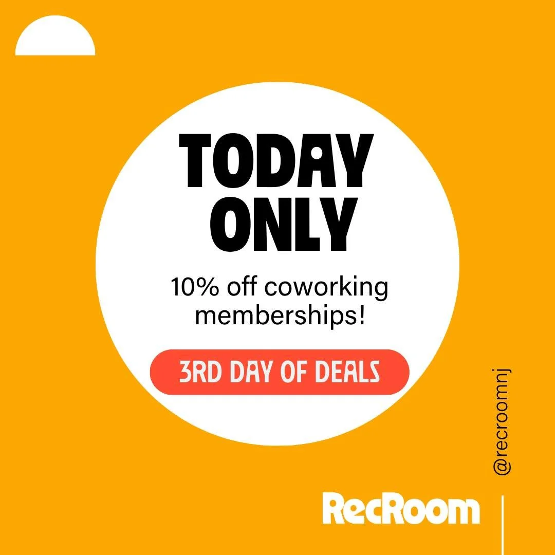 Day 3 of RecRoom deals is for the (future) RecRoom crew. 💛

Today only: 10% off memberships - monthly or annual. 

Monthly plans repeat until you cancel and you get the discount for 6 months. Annual plans get 10% off PLUS what we're already offering