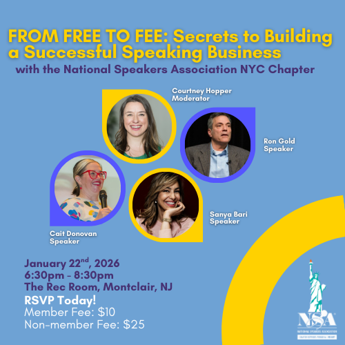 From Free to FEE: Secrets to Building a Successful Speaking Business