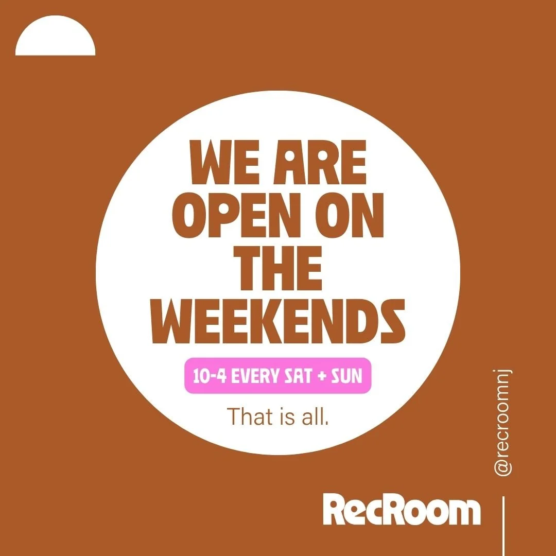 ✨ Come through, Montclair! ✨

We&rsquo;re open every Saturday &amp; Sunday from 10&ndash;4 - but you gotta show up to keep it that way 👀💛

Weekend vibes here look like:
💻 catching up on emails
🎨 tackling a passion project
🗓 planning the week ahe