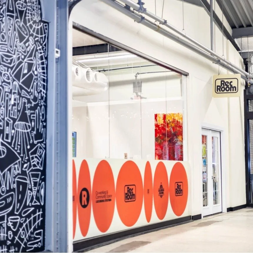 🎶 Snowy Chill Mix is playing on the Sonos...
☕️ Free hot cocoa (and coffee and tea) is here to warm you up...
❄️ A pretty winter wonderland can be seen outside our window...
✅ And the stage is set for a comfy-cozy, productive day.

Lights are on her