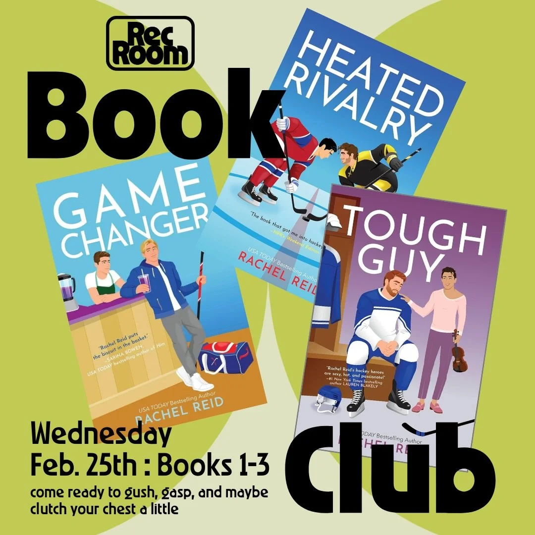 We&rsquo;re TWO WEEKS AWAY from our Heated Rivalry book club and it&rsquo;s gonna be the bomb dot com! 💣 

We&rsquo;re dying to know what happens after The Cottage, so expect lively convos, character spirals, and favorite trope debates! 

🏒 Have yo
