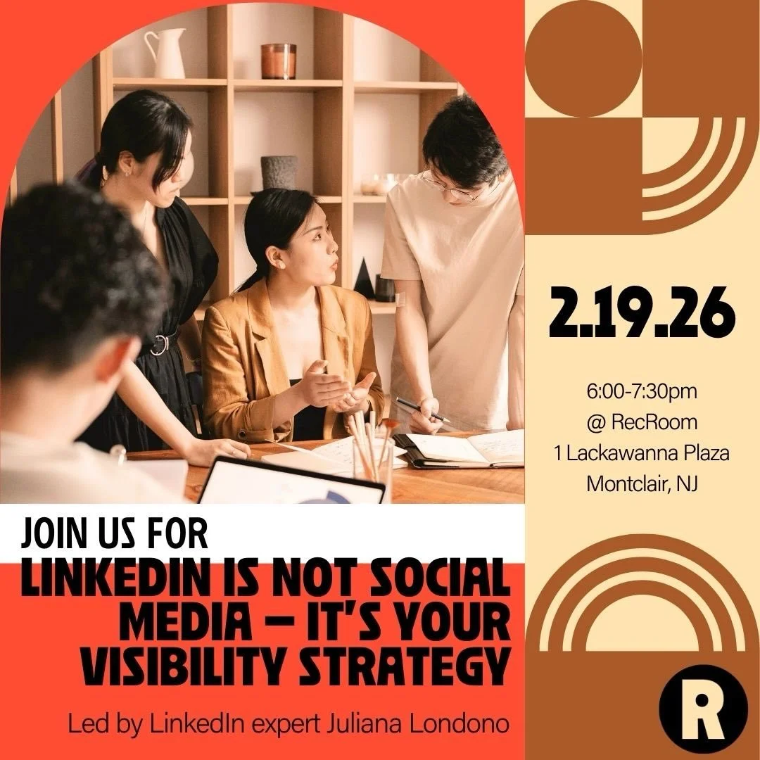 🚀 Ready to stop scrolling and start being seen? Your LinkedIn shouldn&rsquo;t just exist. It should work for you. 💪 

Join us next Thursday, Feb 19 from 6&ndash;7:30 PM for expert @juliana.londono_ &lsquo;s workshop: LinkedIn Is Not Social Media &m