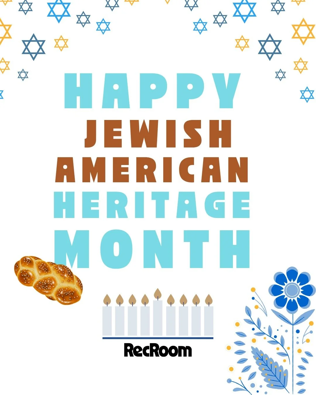 Happy Jewish American Heritage Month! 🕎 Celebrating the vibrant history, culture, and enduring contributions of Jewish Americans for the month of May. ✨ #JAHM