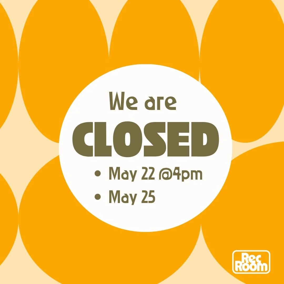 We're closing early on Friday to gear up for the long weekend, &amp; we'll be closed all day Monday to enjoy Memorial Day, however cold &amp; rainy ☔️😢.

Hope you have something fun planned &amp; it has nothing to do with 😎👙🏖️🏊🏼.

See you here 