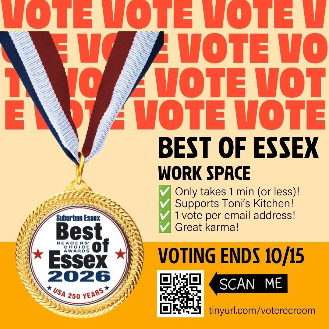 Vote RecRoom for Best of Essex 2026 (And Help Feed Our Neighbors!)