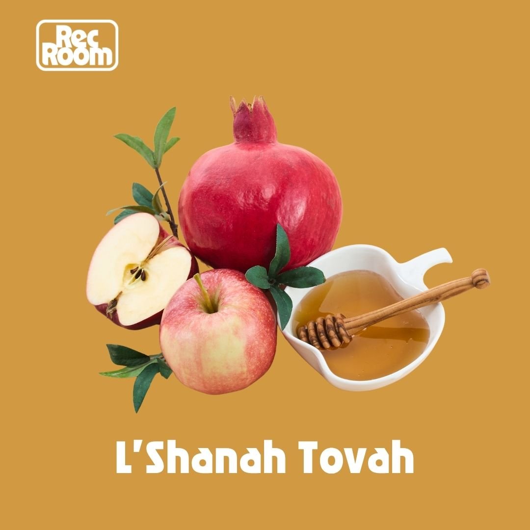 Wishing our Jewish friends and community a sweet, joyful, and meaningful New Year. Shana Tova from all of us at RecRoom! 🍎🍯

#RecRoomNJ #RoshHashanah #ShanaTova #JewishNewYear