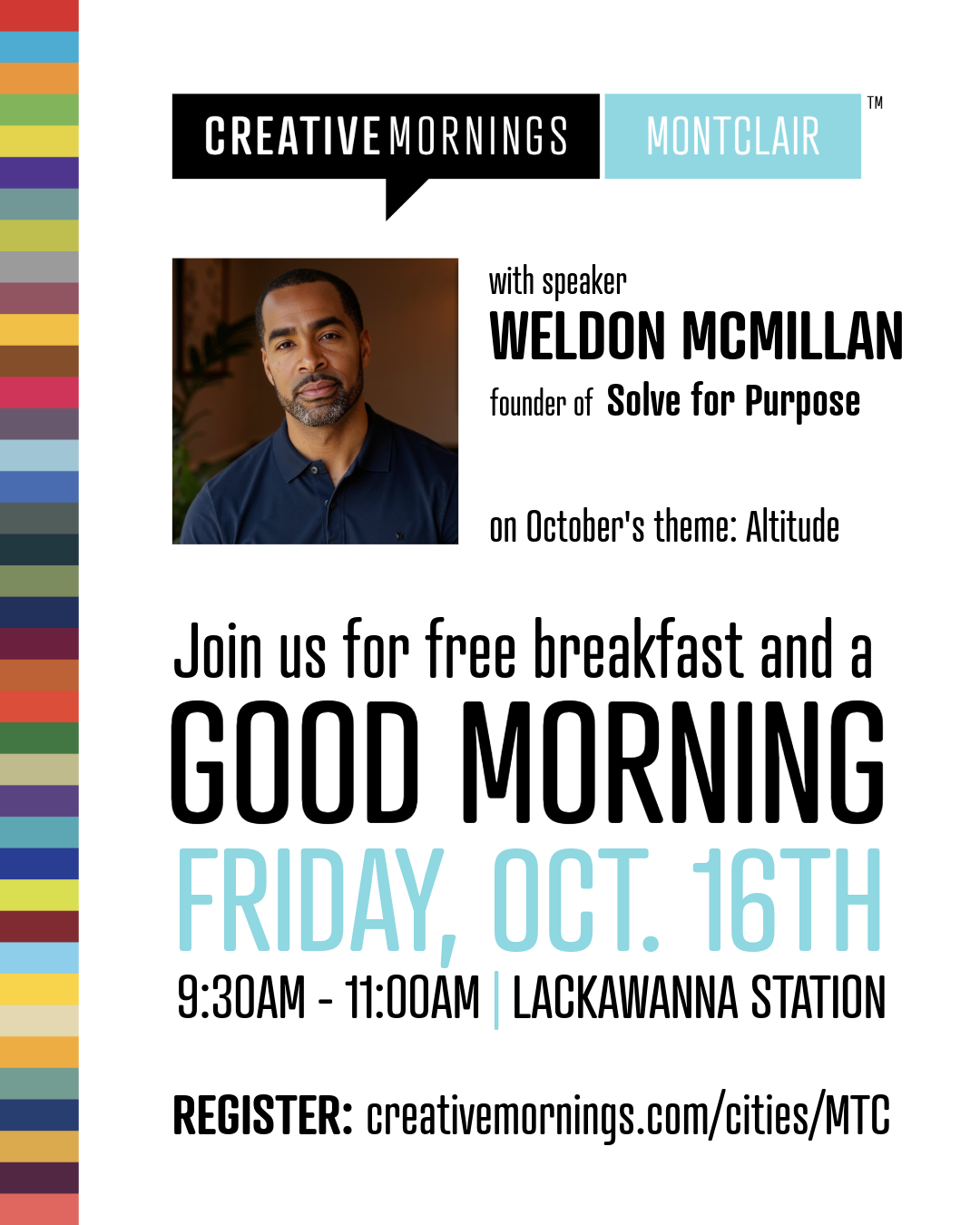 CreativeMornings: Weldon McMillan