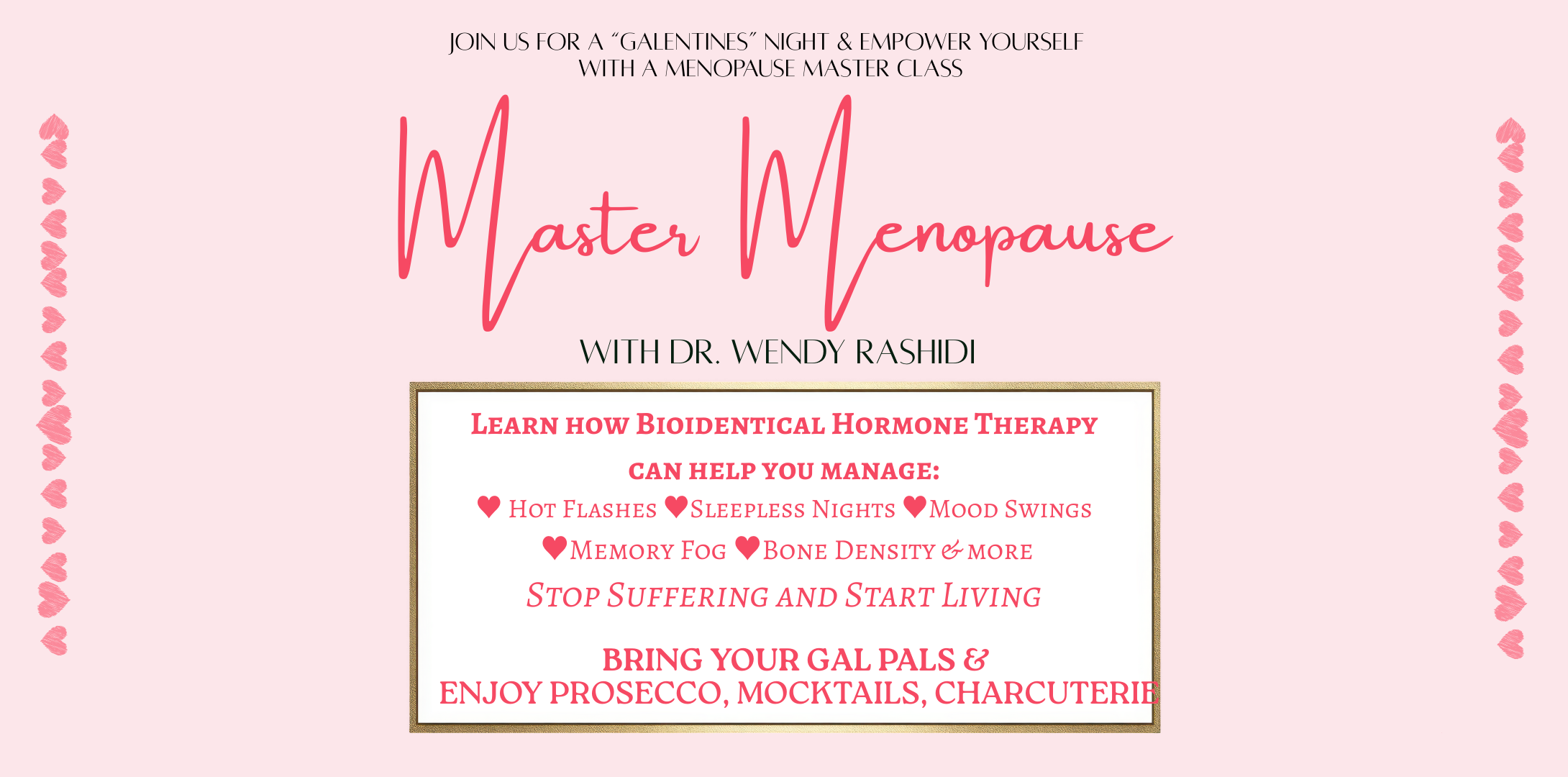 Master Menopause | A "Galentines" Evening