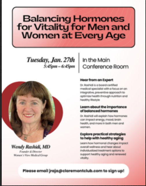 Balancing Hormones: Vitality For Men & Women at any age