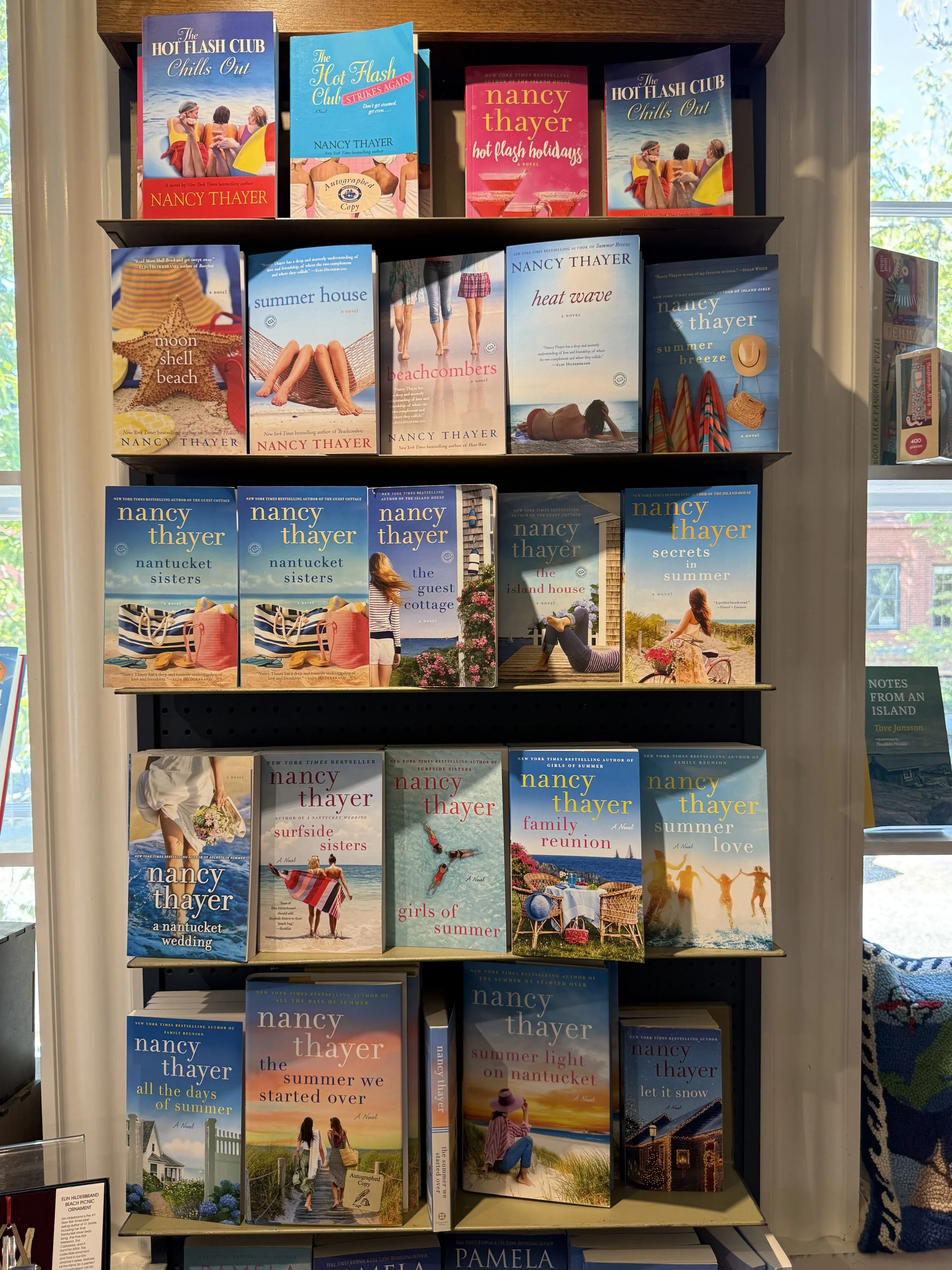Writing with Purpose and the Magic of Nantucket: How Nancy Thayer Published 35 Bestsellers
