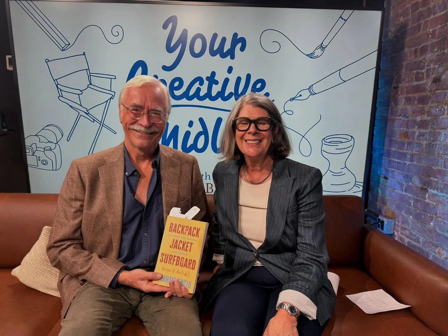 Tune into to hear how @broydg has been selling his first book, copies flying off the shelves.  Great insights for new authors.  Go to our link in bio to listen.  Thanks Graham!