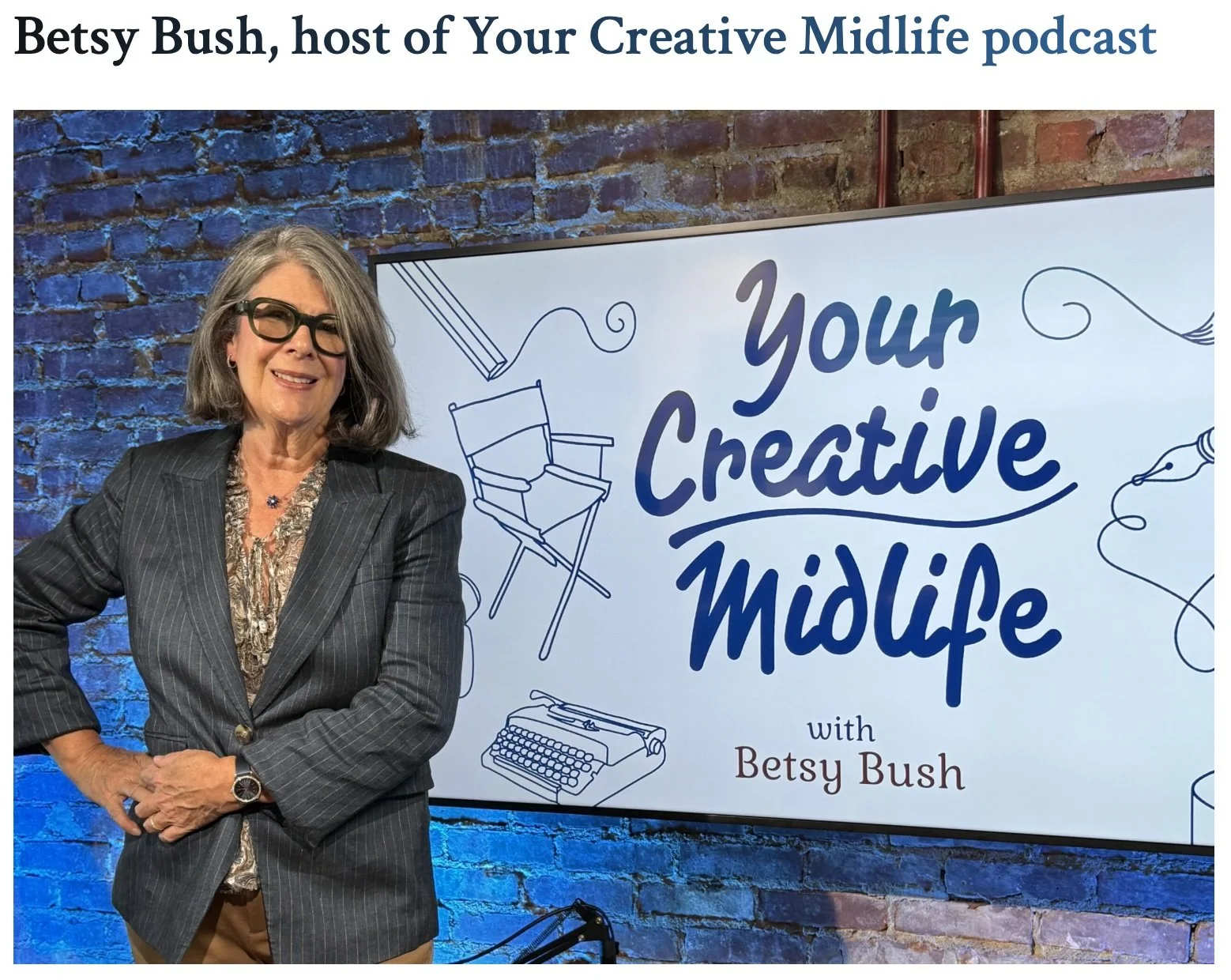 Your Creative Midlife featured on ROAR Forward! 