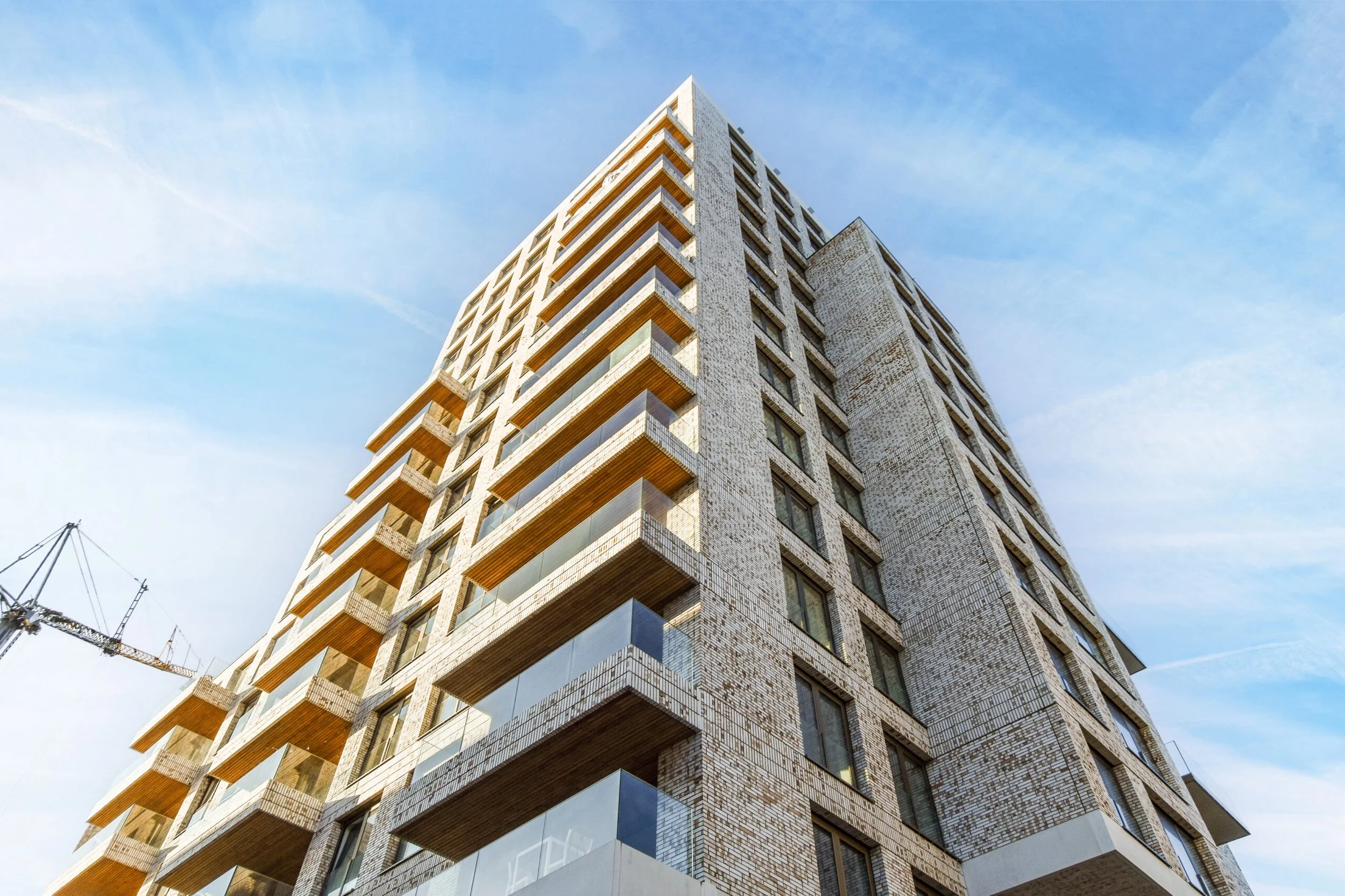 A condo building.